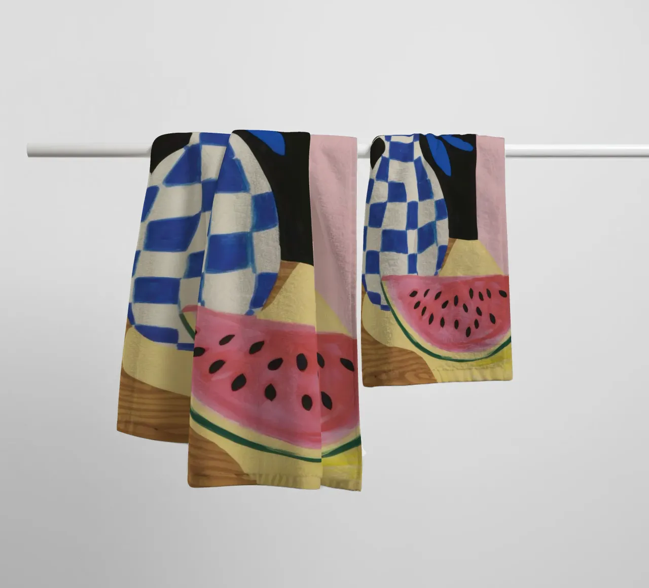 Vase en forme de melon d'eau Stillness serviette de bain de Sentinel Glow