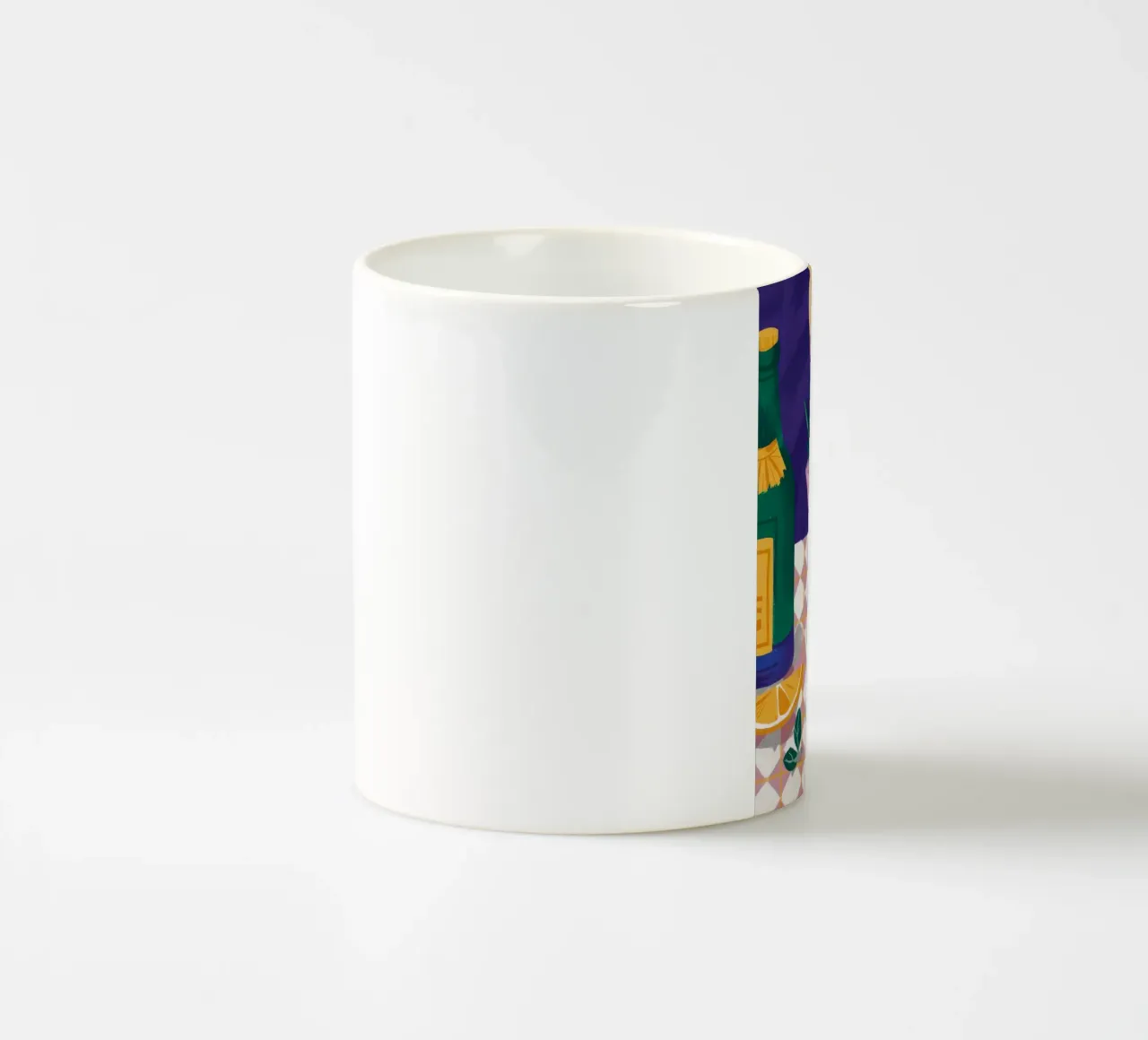 Cocktail di lime e arancia tazza in ceramica da Muse Artworks