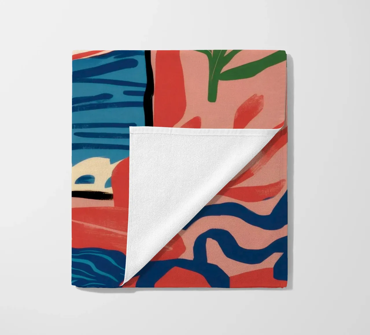 Vista finestra astratta telo mare da Pale Aura