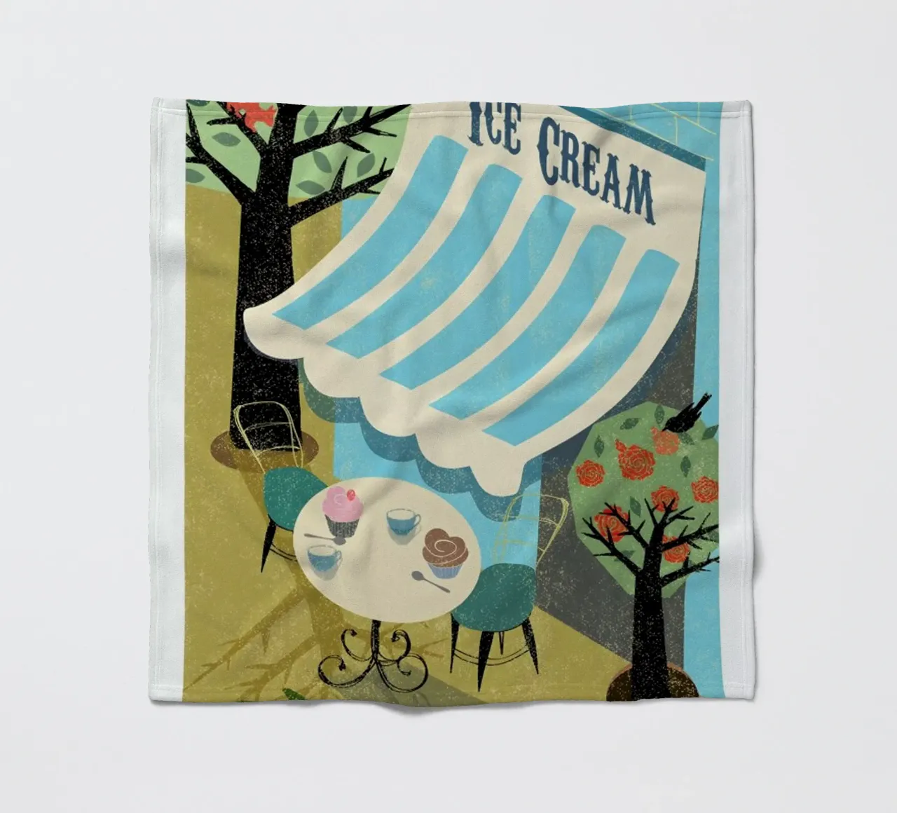 Ice Cream coperta in pile da Rocket68
