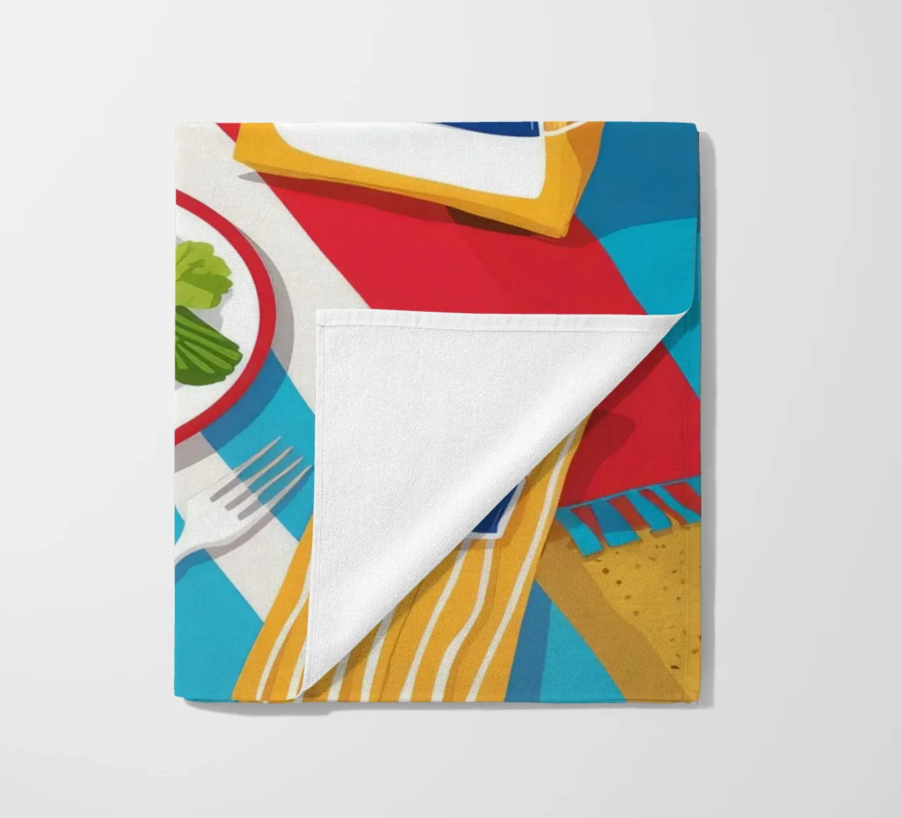 Elementi essenziali per la giornata in spiaggia telo mare da Muse Artworks