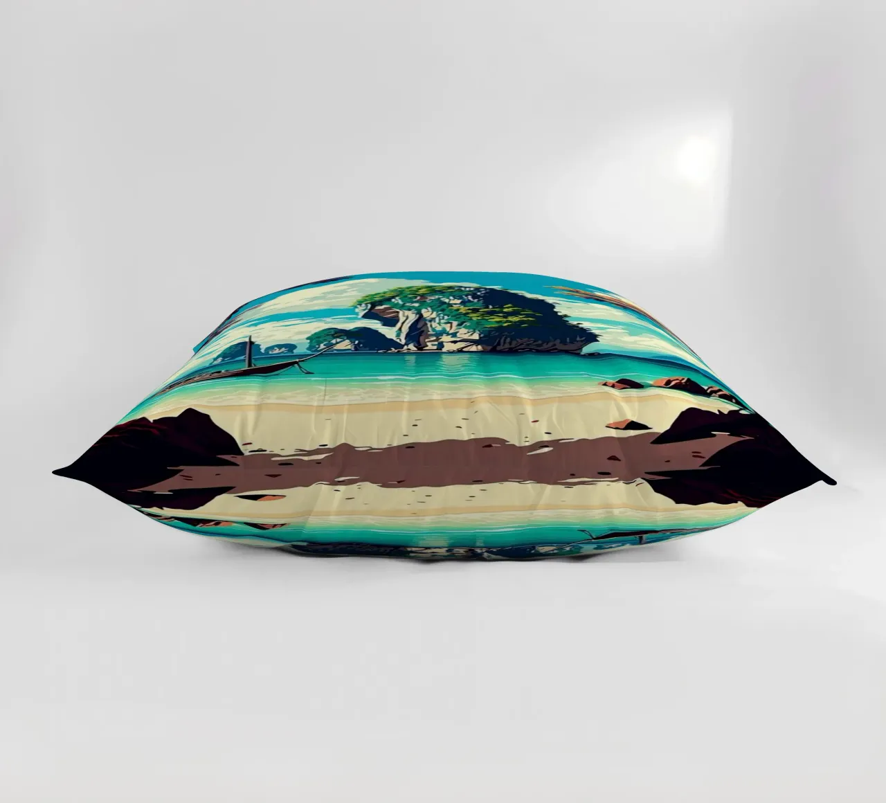 Krabi Thailand decorative cushion by Travel