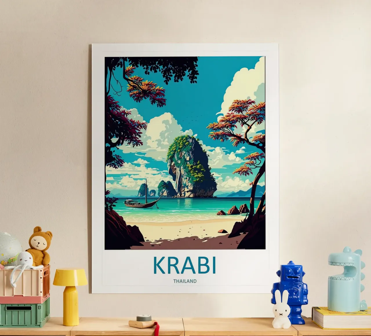 Krabi Thailand acrylic glass by Travel