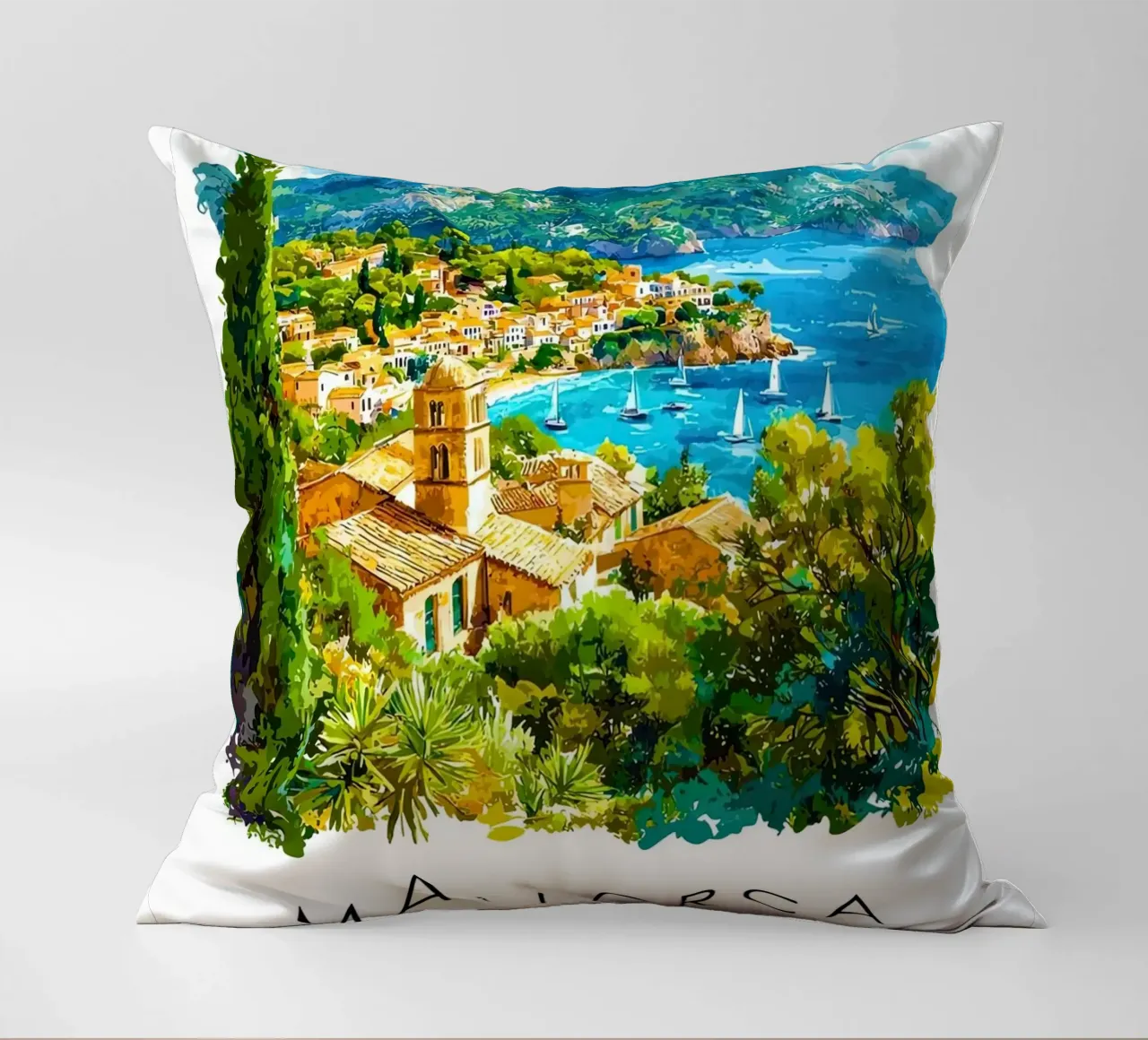 Mallorca decorative cushion by Travel