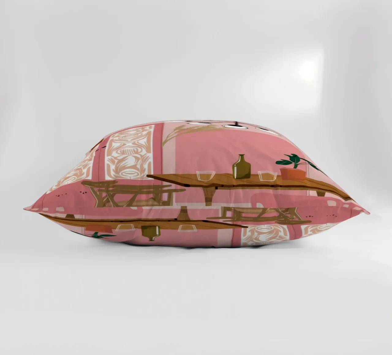 Lampada moderna per camera rosa cuscino da Marigold Tiga