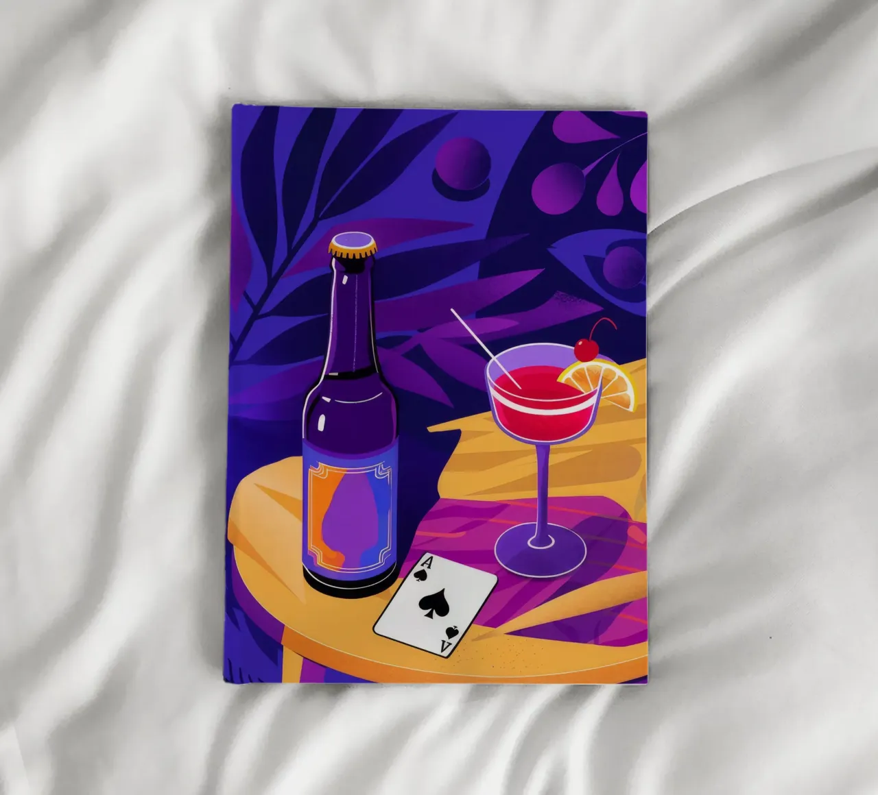 Gioco del vino con le carte da gioco diario da Muse Artworks