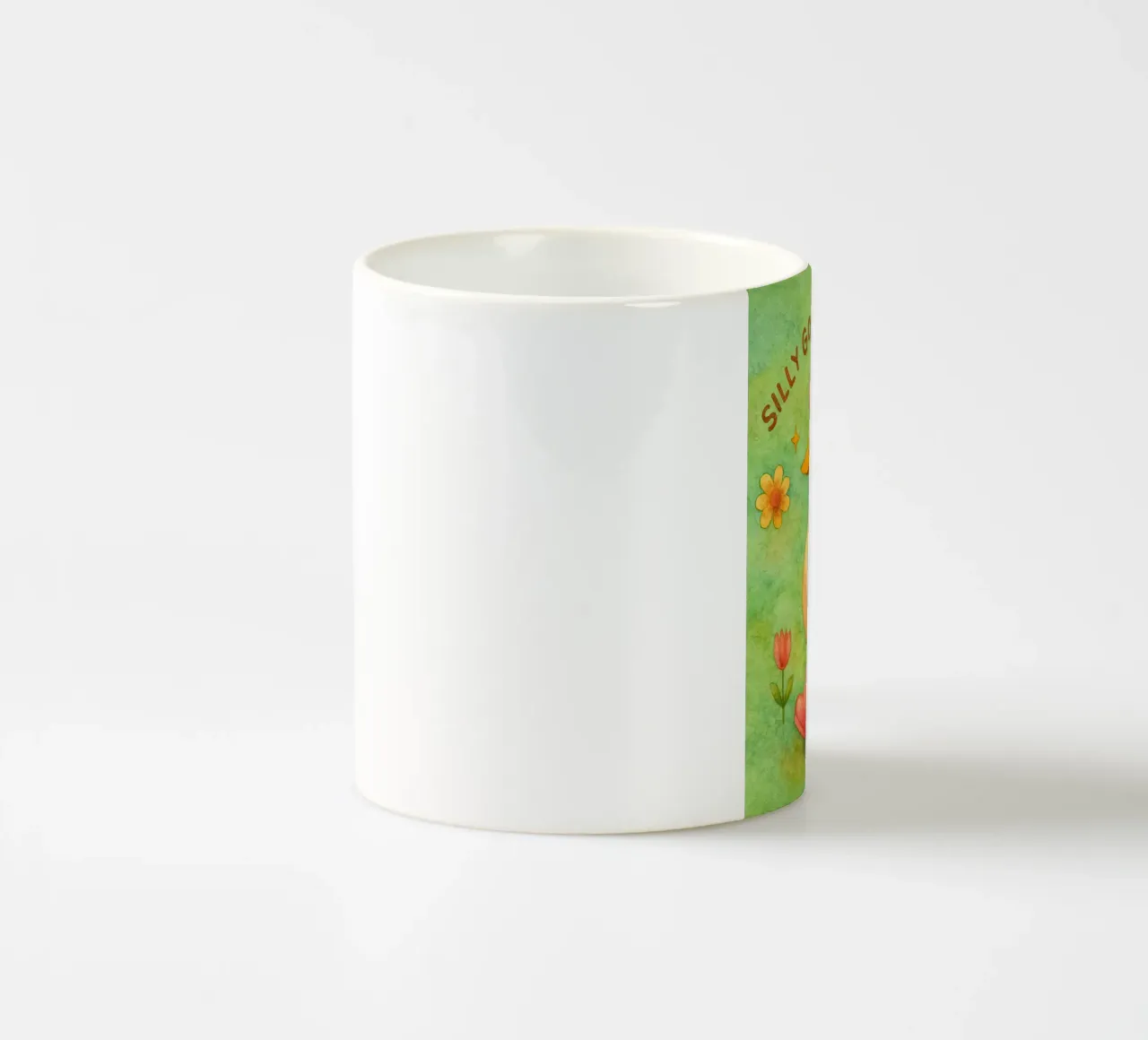 L'oca sciocca in libertà L'oca bella tazza in ceramica da onerules