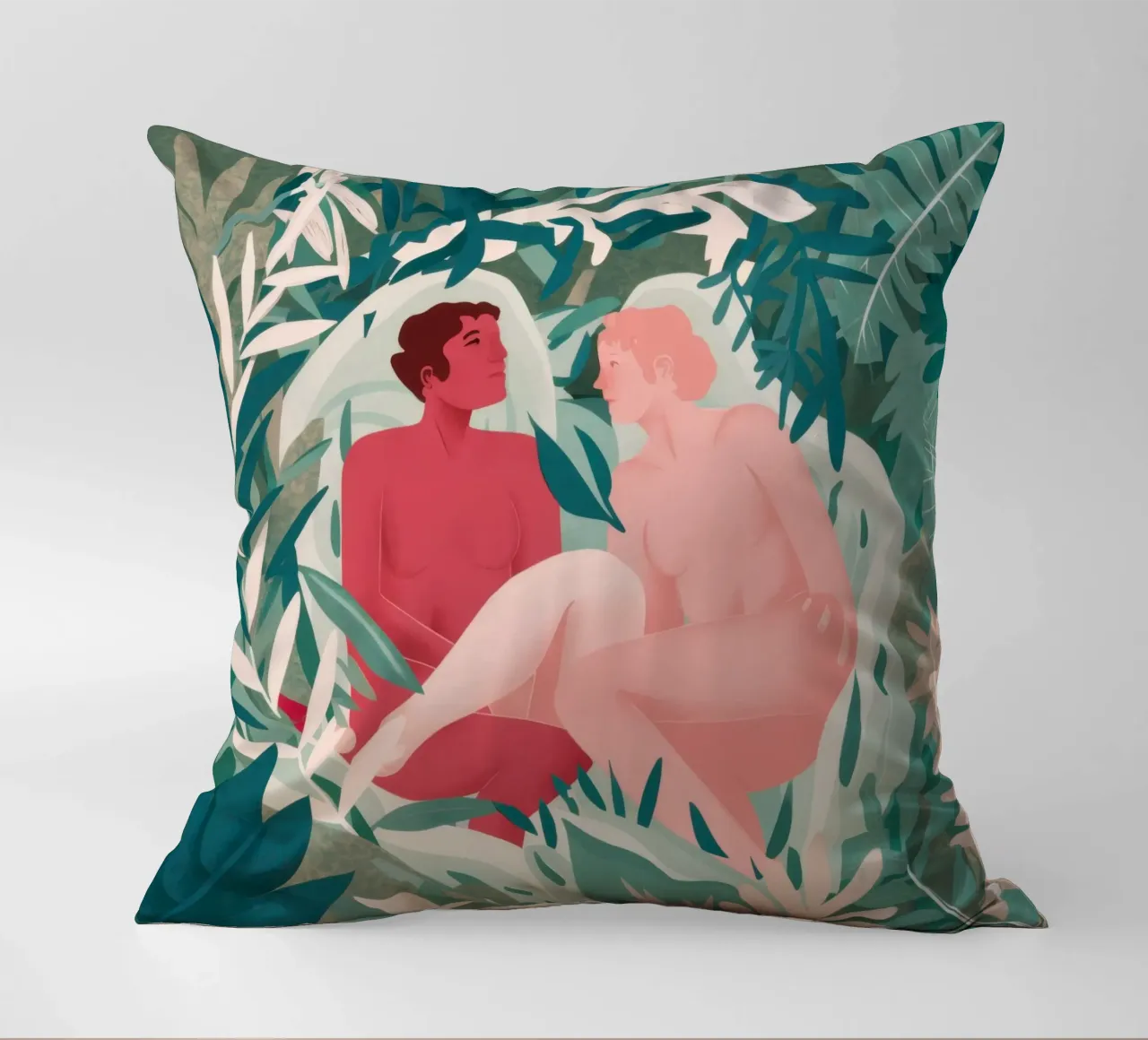 Giungla nuda in posa cuscino da Pale Aura