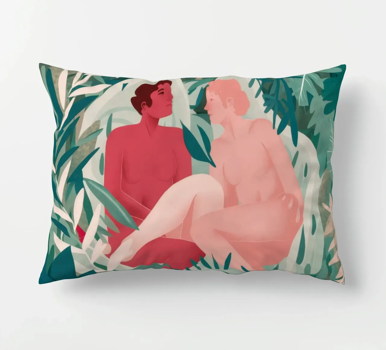 Giungla nuda in posa cuscino da Pale Aura