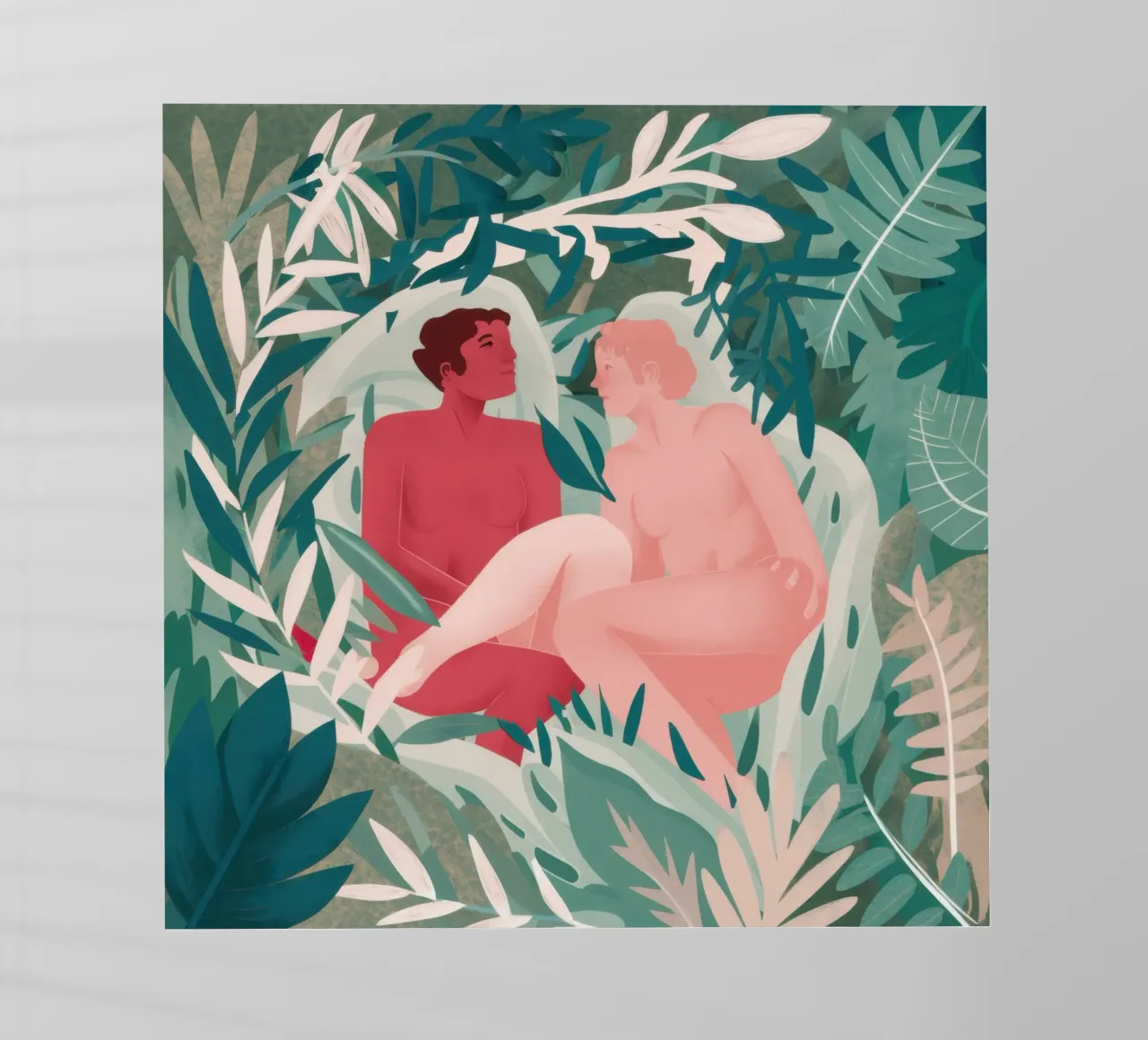 Jungle Nude Repose backlit film by Pale Aura
