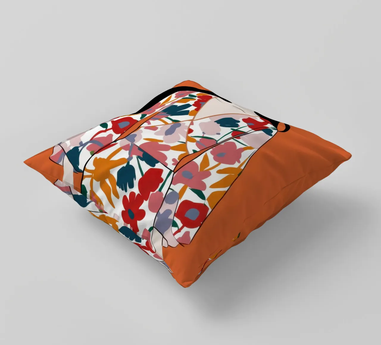Abito floreale Poise cuscino da Marigold Tiga