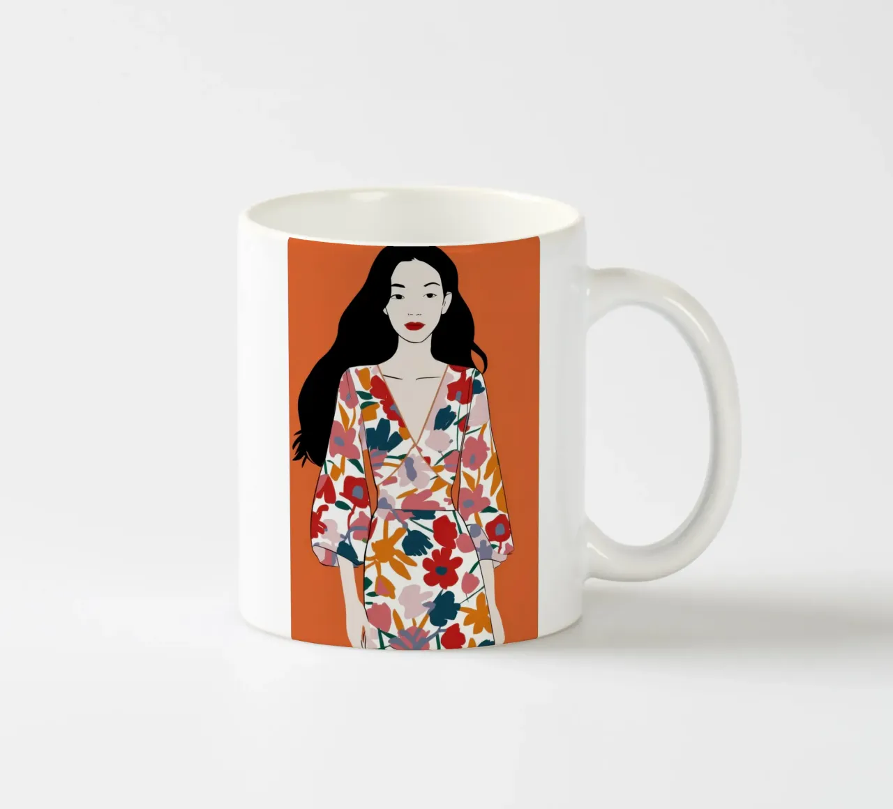 Abito floreale Poise tazza in ceramica da Marigold Tiga