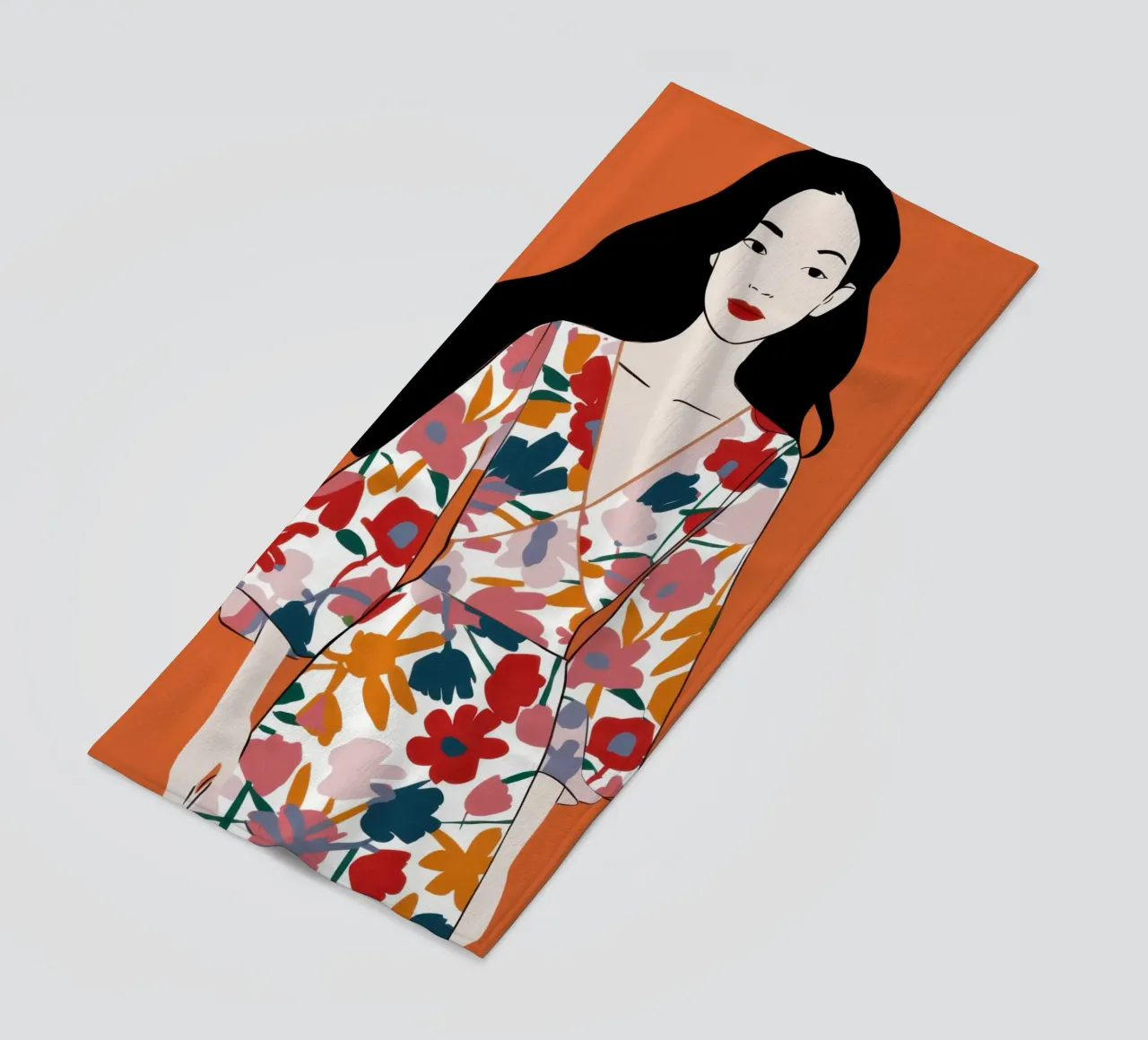 Blümchenkleid Poise Strandtuch von Marigold Tiga