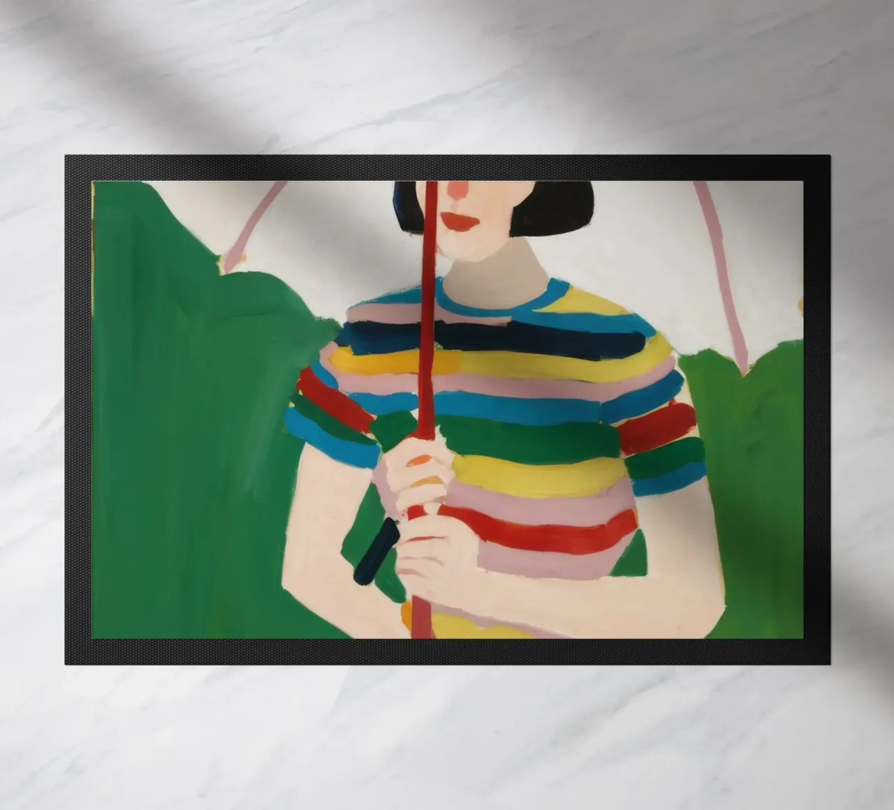 Rainbow Umbrella Repose zerbino da Sentinel Glow