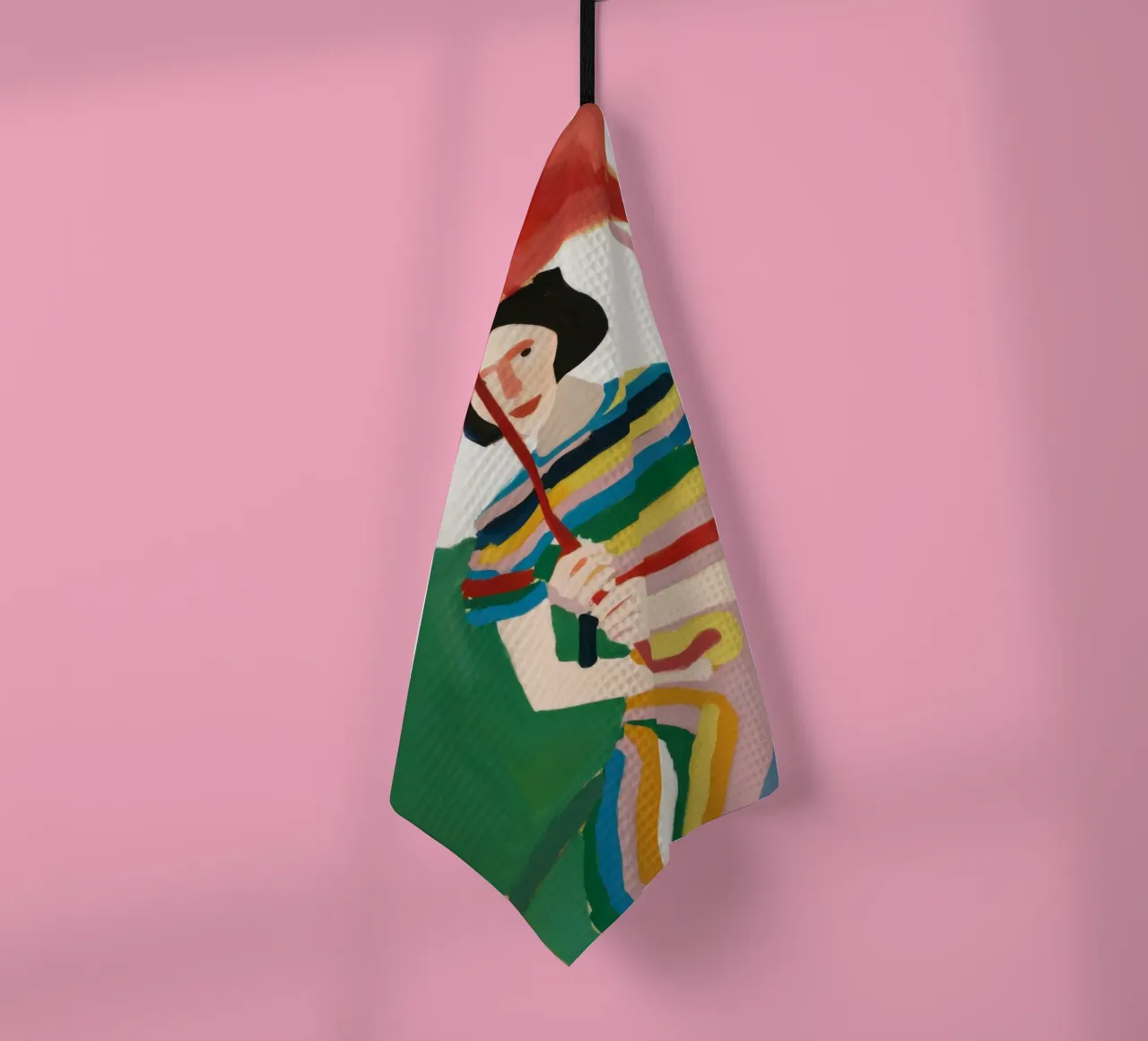 Rainbow Umbrella Repose canovaccio da cucina da Sentinel Glow