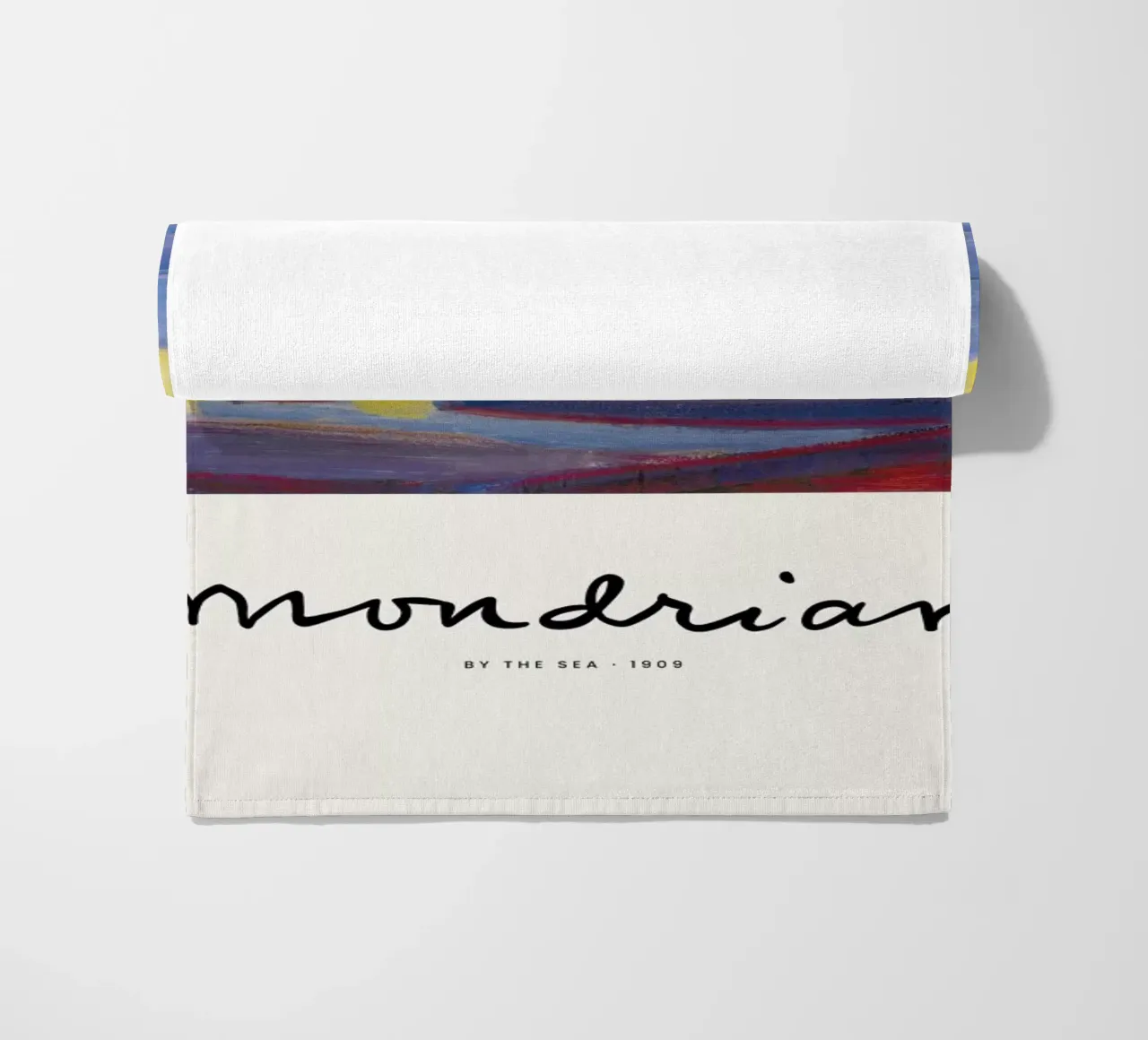 Mondrian – Signed By the Sea telo mare da Vintage by JUNIQE