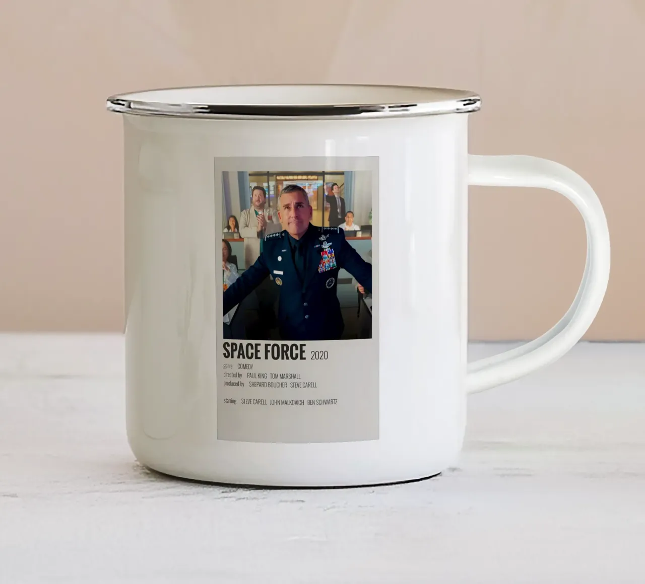 SPACE FORCE 2020 tazza in smalto da MVFminimalist