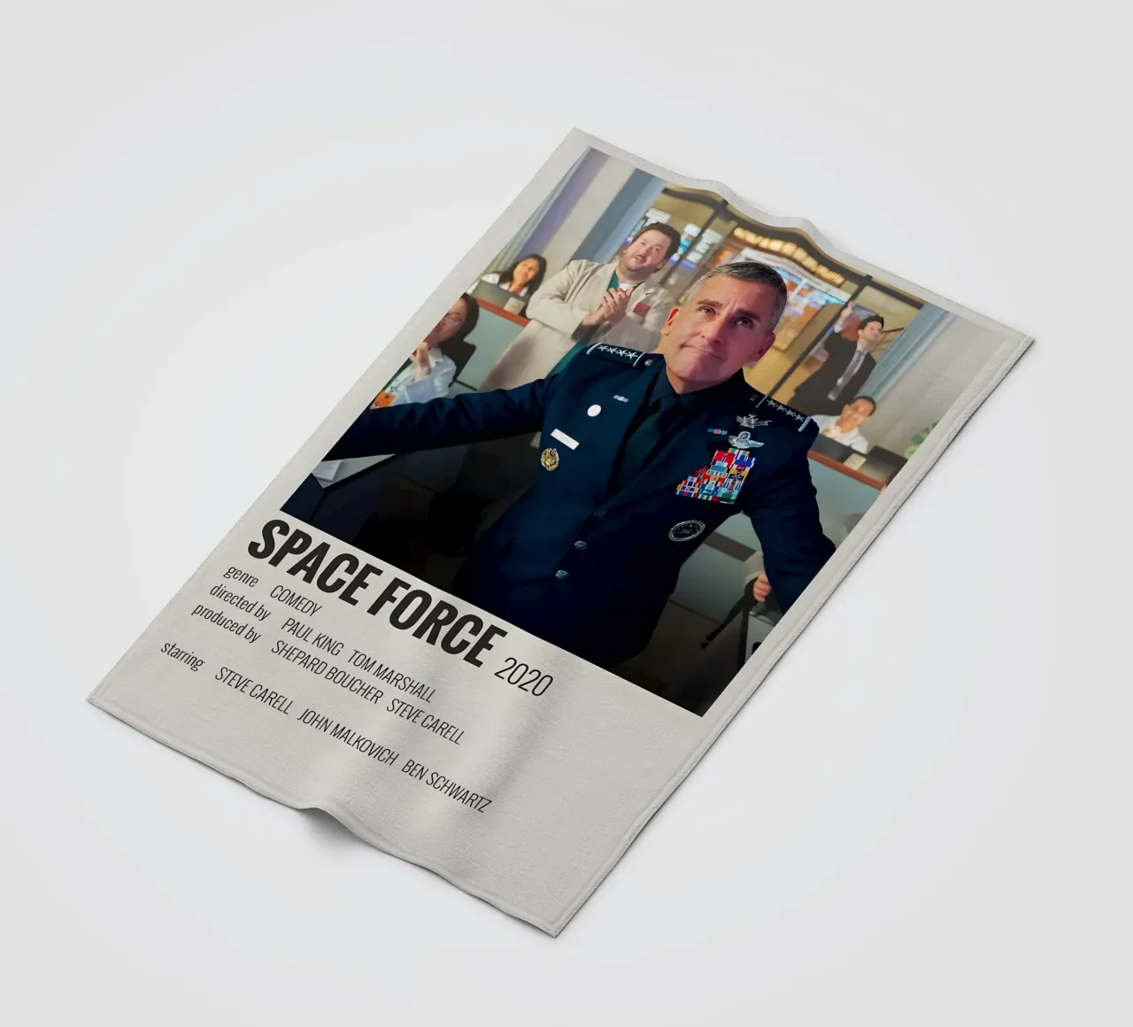 SPACE FORCE 2020 coperta in pile da MVFminimalist