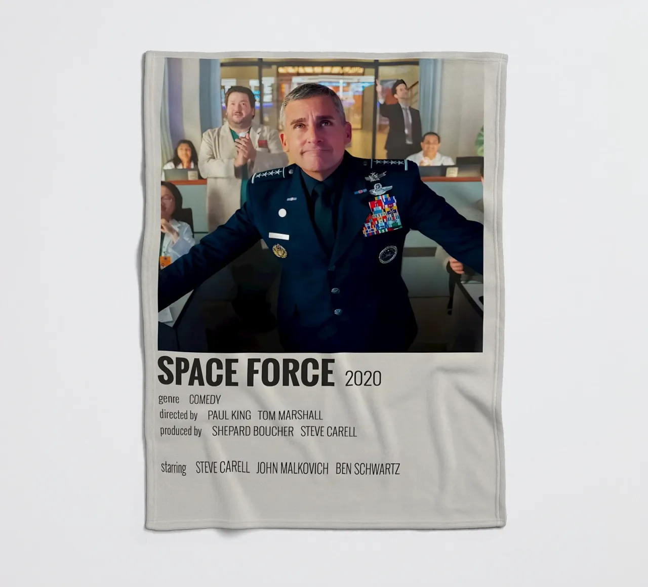 SPACE FORCE 2020 coperta in pile da MVFminimalist