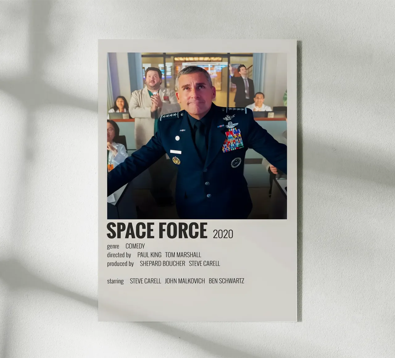 SPACE FORCE 2020 plexiglass da MVFminimalist