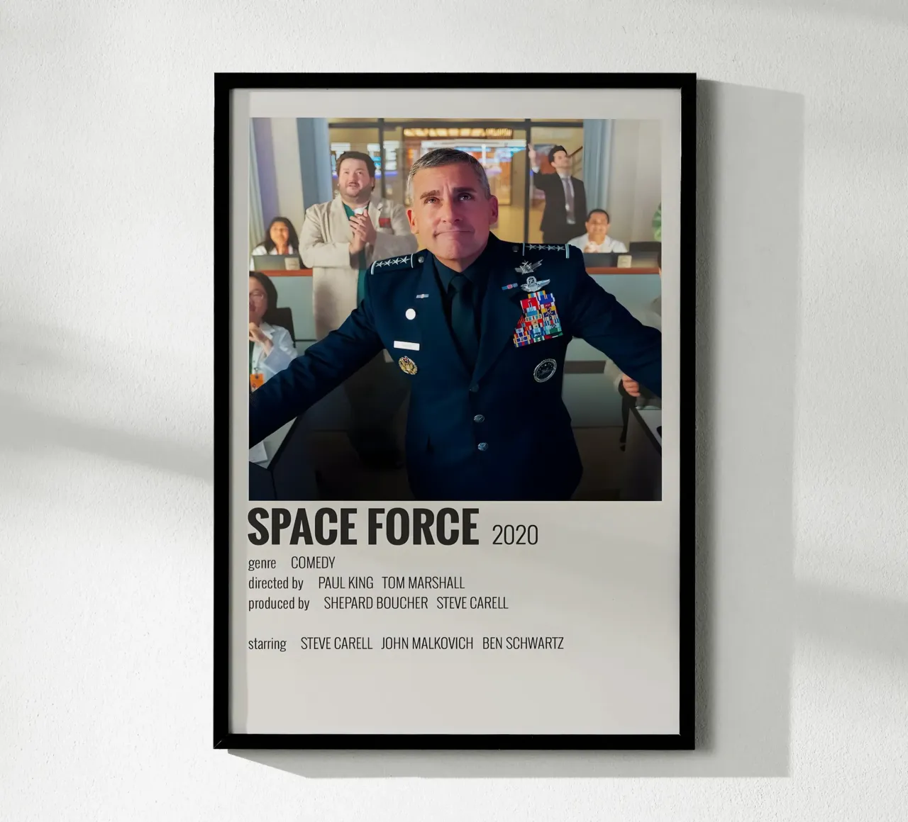 SPACE FORCE 2020 poster da MVFminimalist