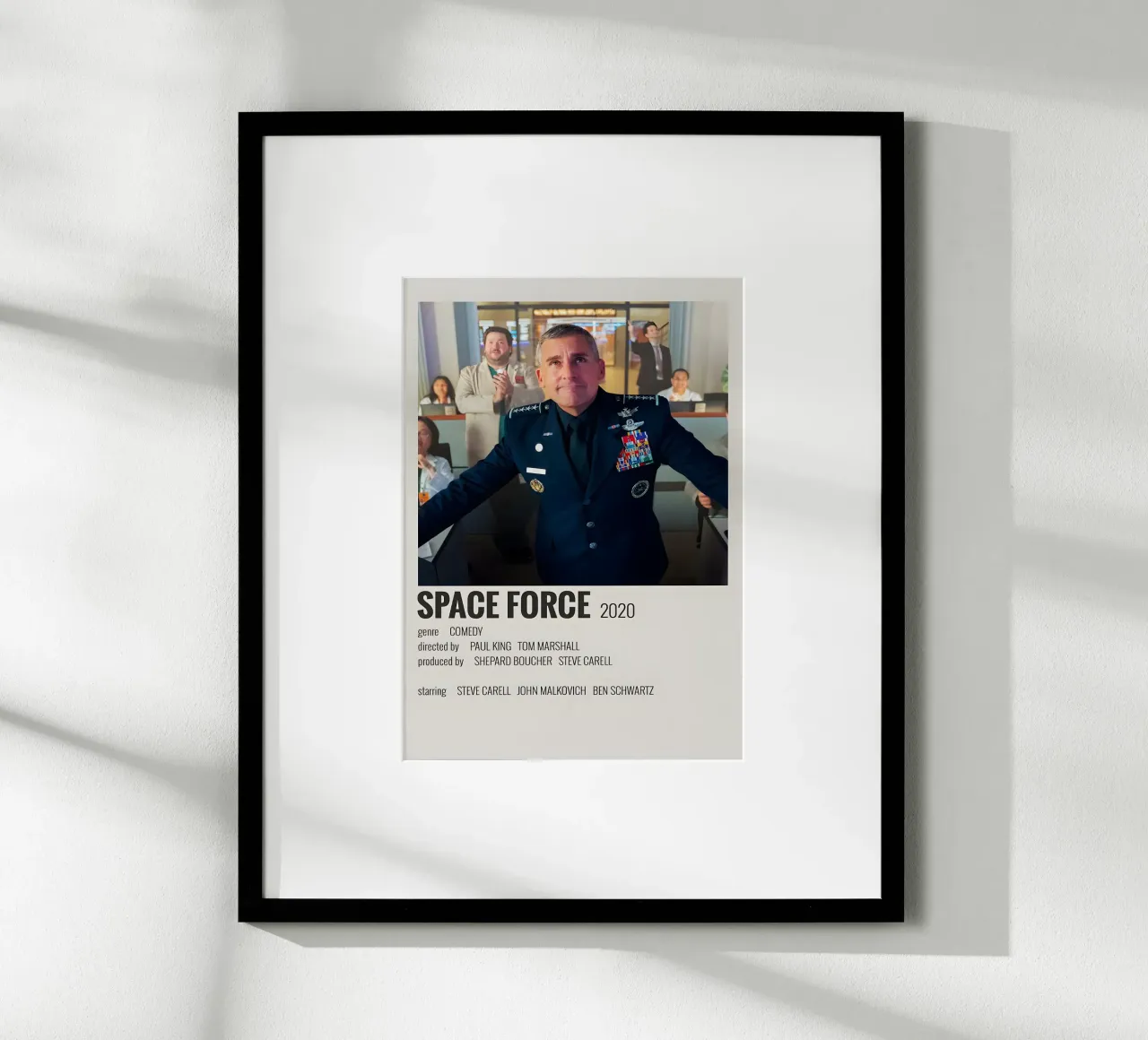 SPACE FORCE 2020 poster da MVFminimalist