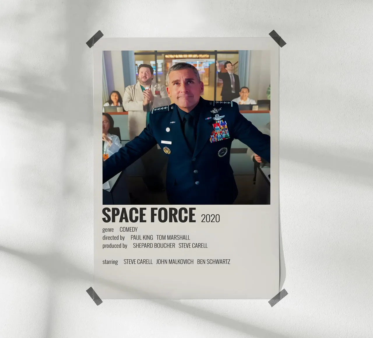 SPACE FORCE 2020 poster da MVFminimalist