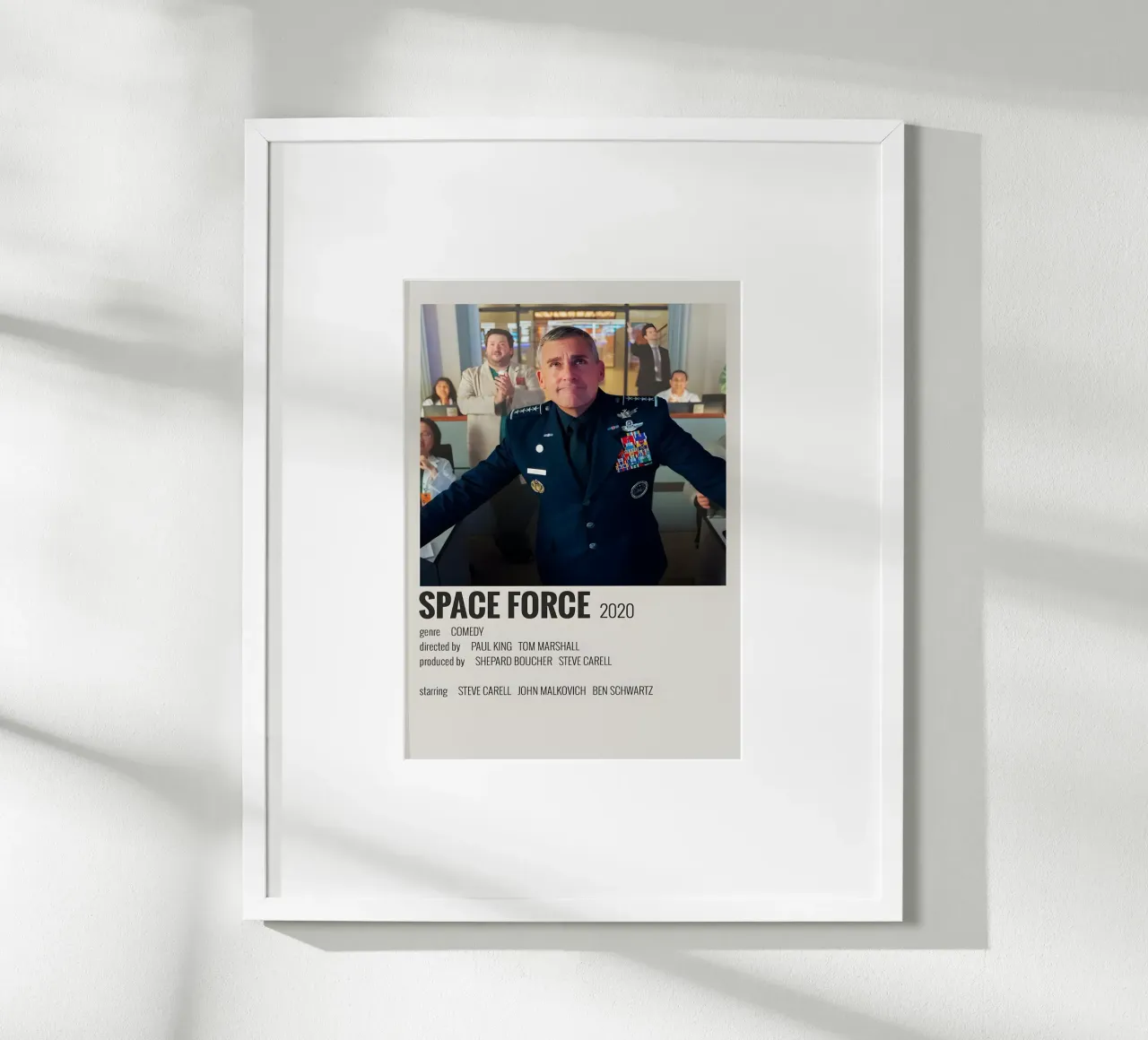 SPACE FORCE 2020 poster da MVFminimalist