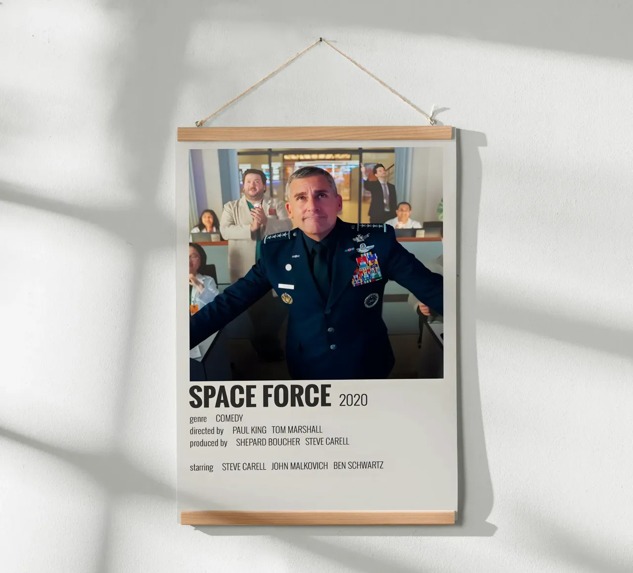 SPACE FORCE 2020 poster da MVFminimalist