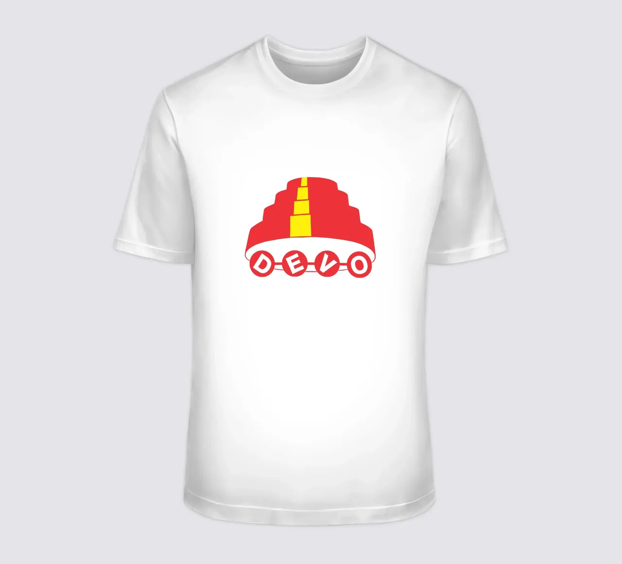 Cupola nera Devo t-shirt da BAND MUSIC