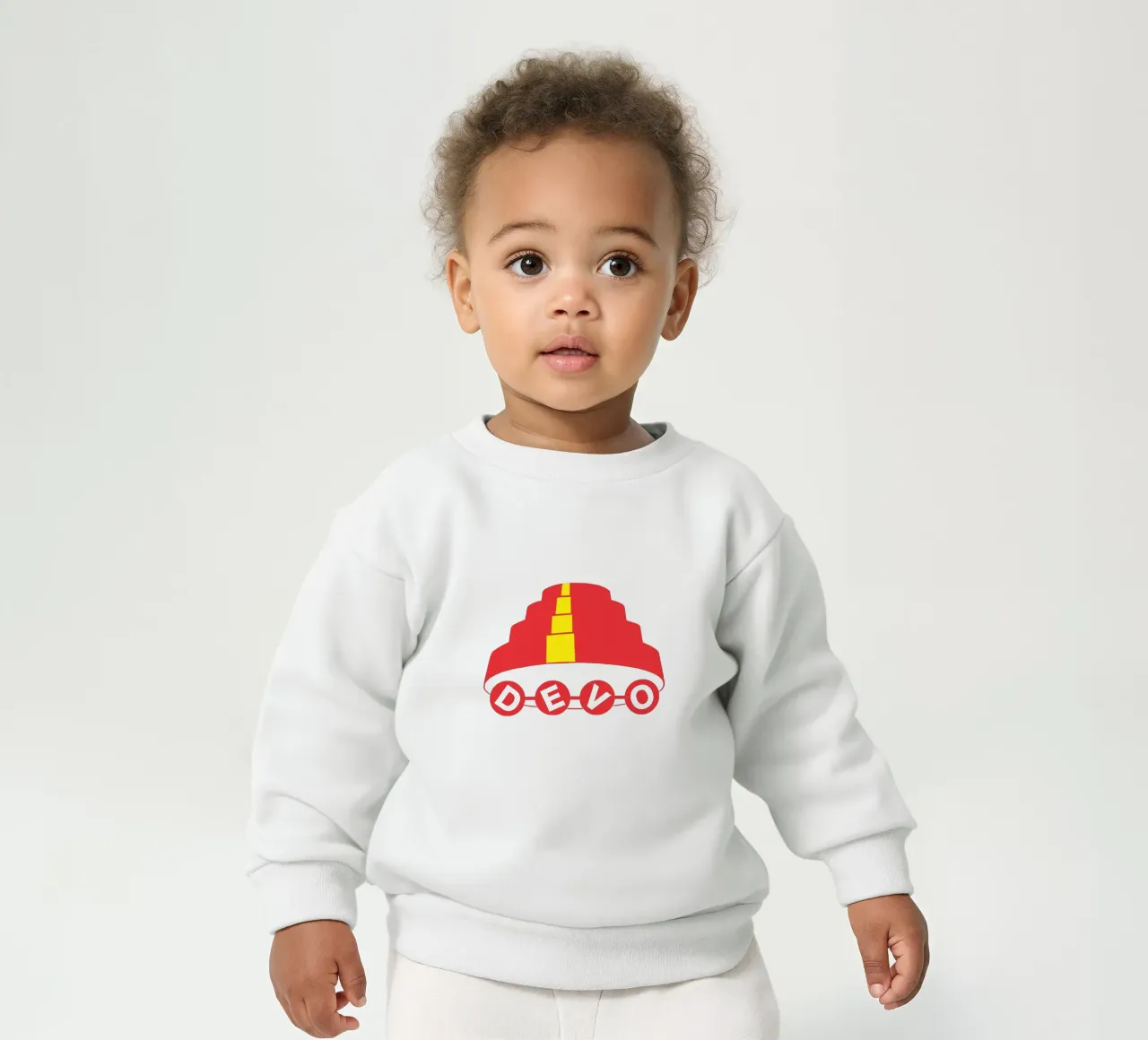 Dome Black Devo baby sweatshirt by BAND MUSIC