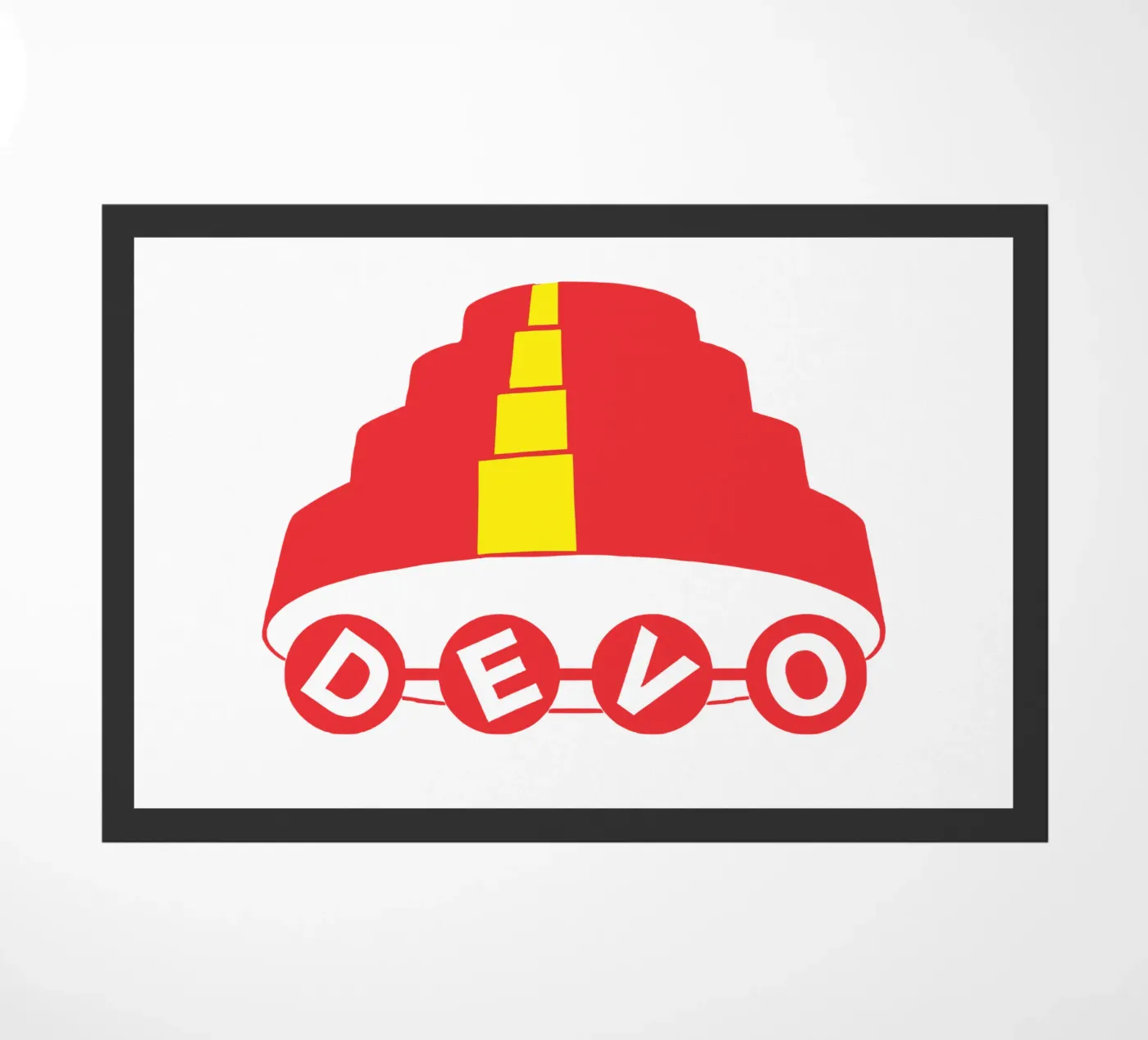 Cupola nera Devo zerbino da BAND MUSIC