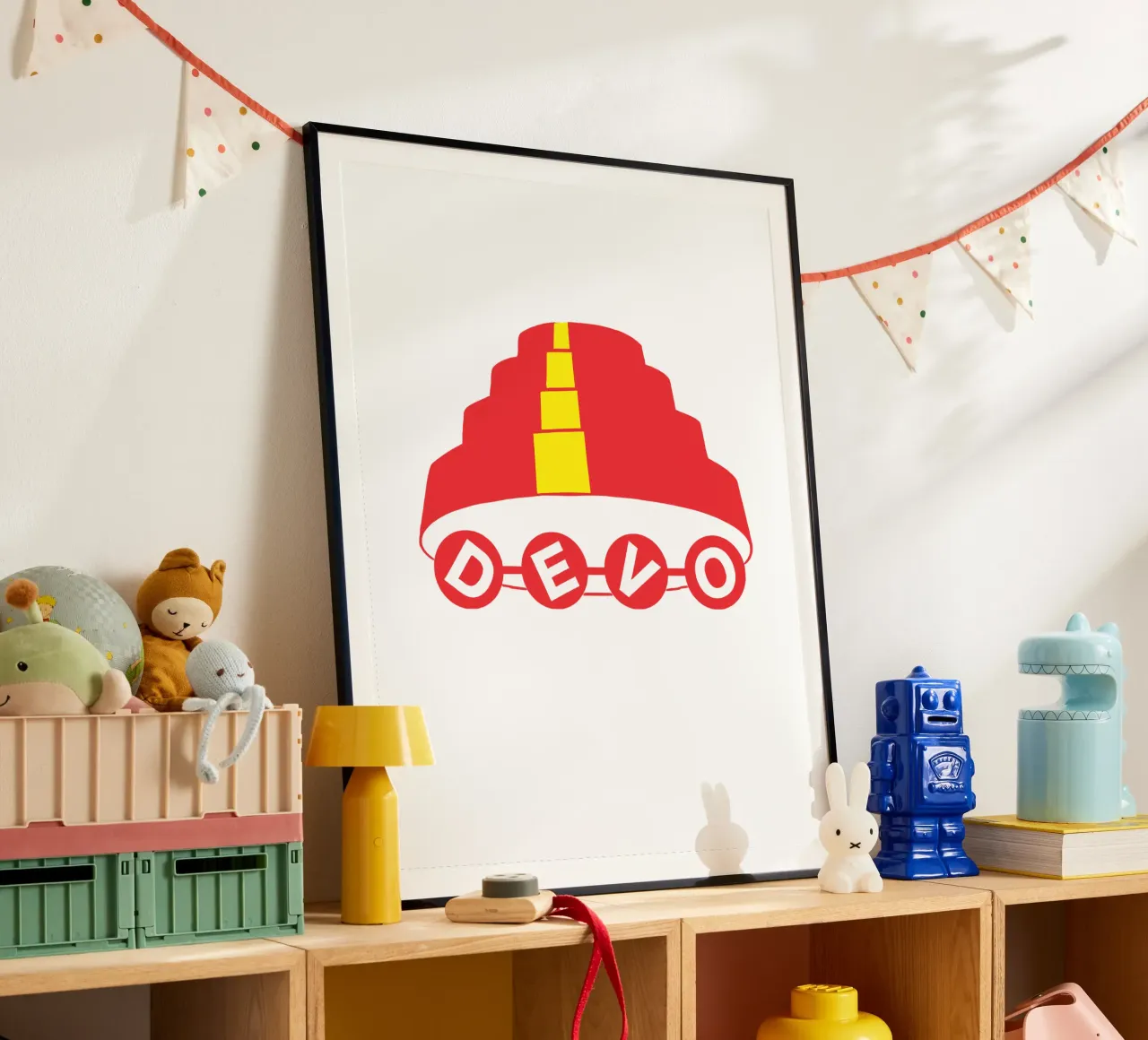 Cupola nera Devo poster da BAND MUSIC