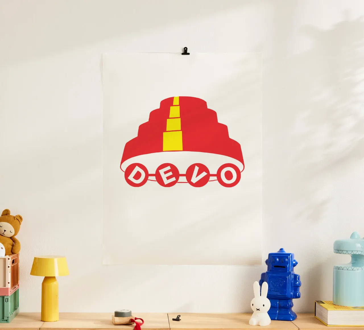 Cupola nera Devo poster da BAND MUSIC