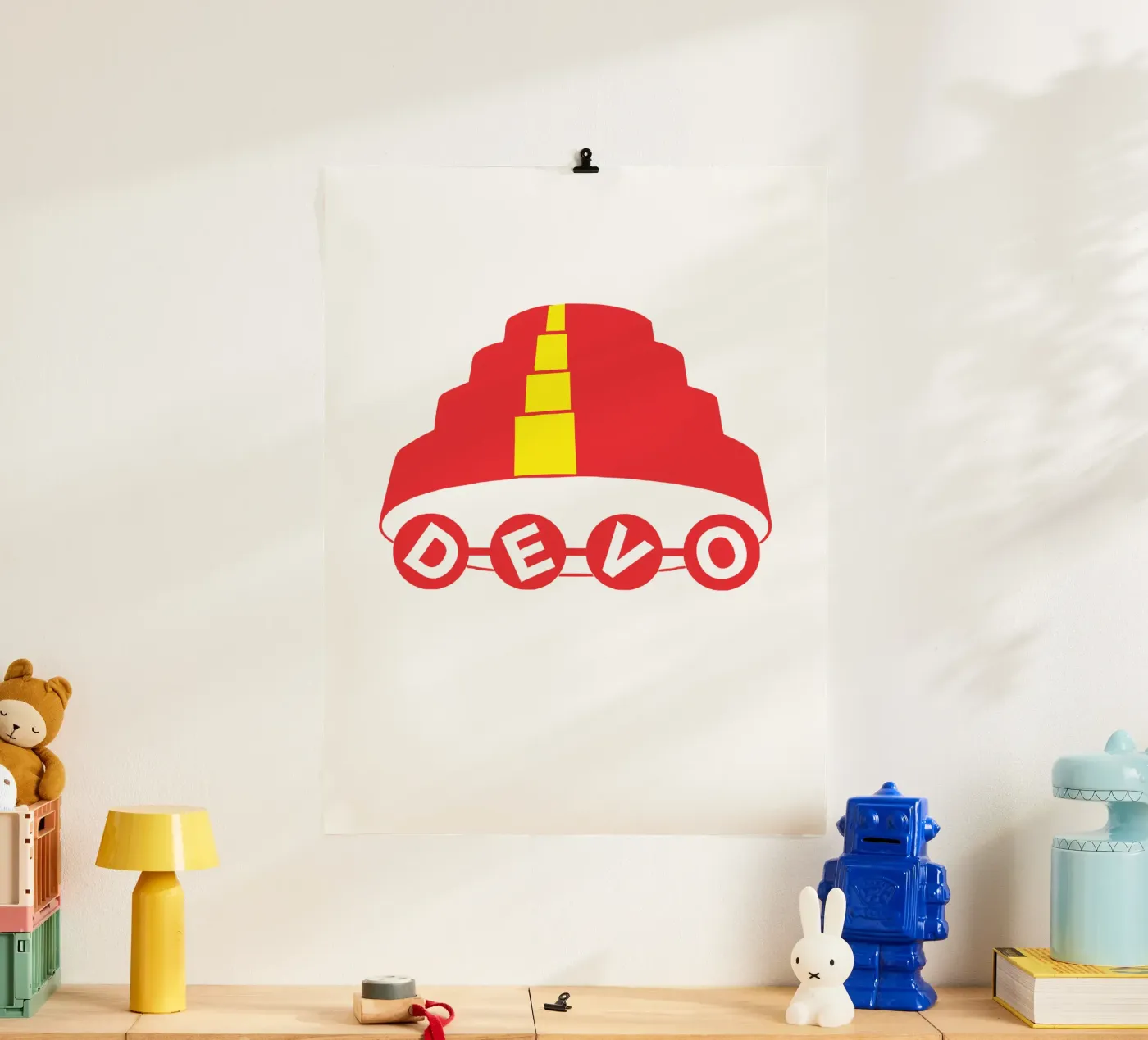 Cupola nera Devo poster da BAND MUSIC