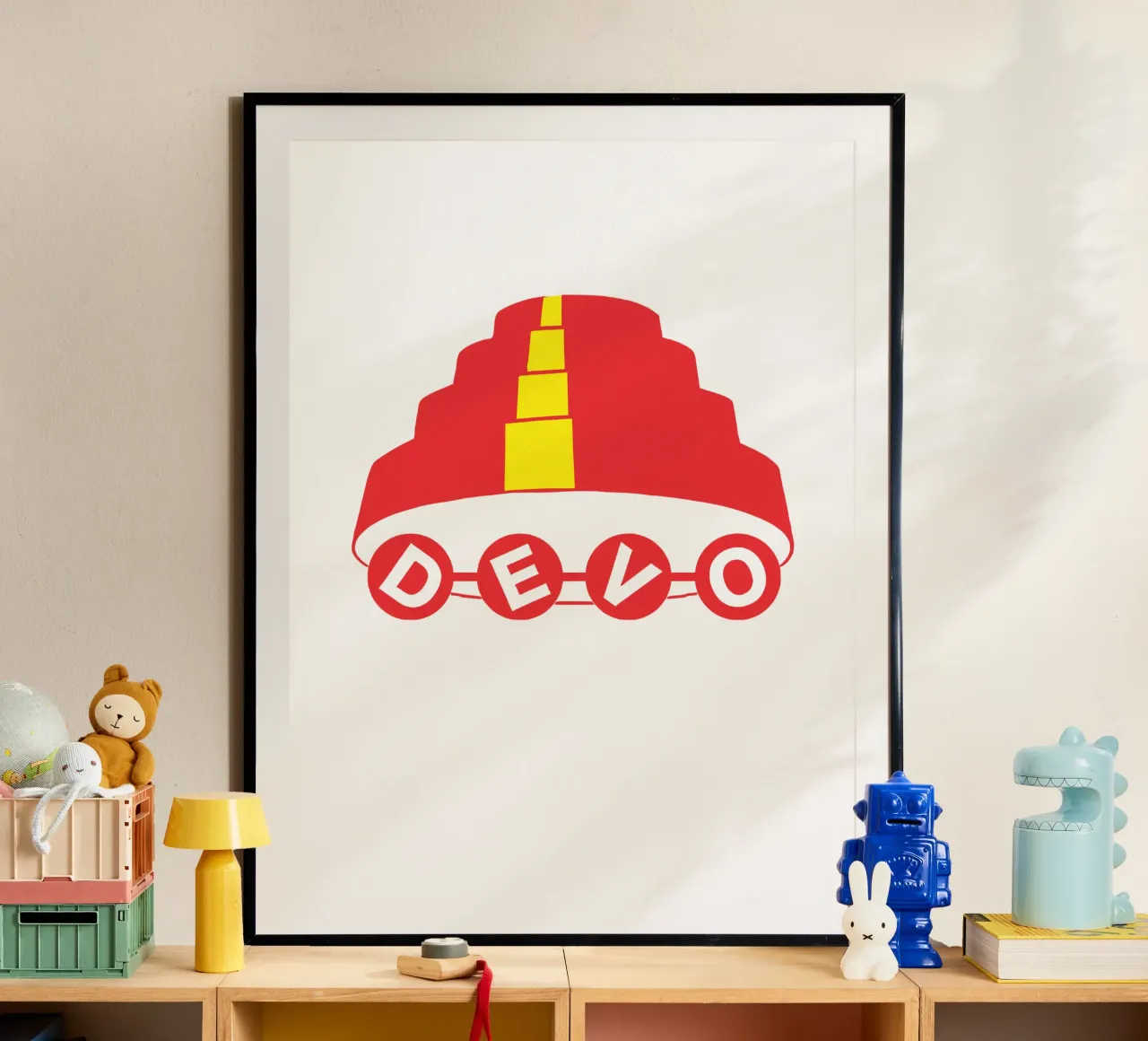 Cupola nera Devo poster da BAND MUSIC