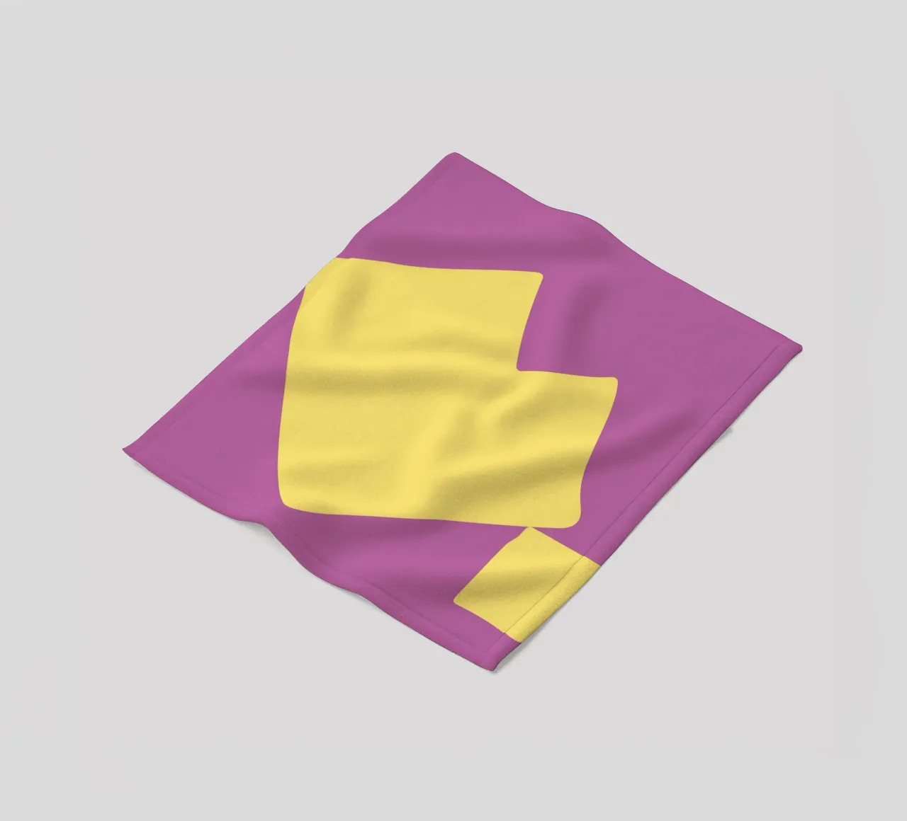 forme astratte semplici coperta in pile da pastel color shape