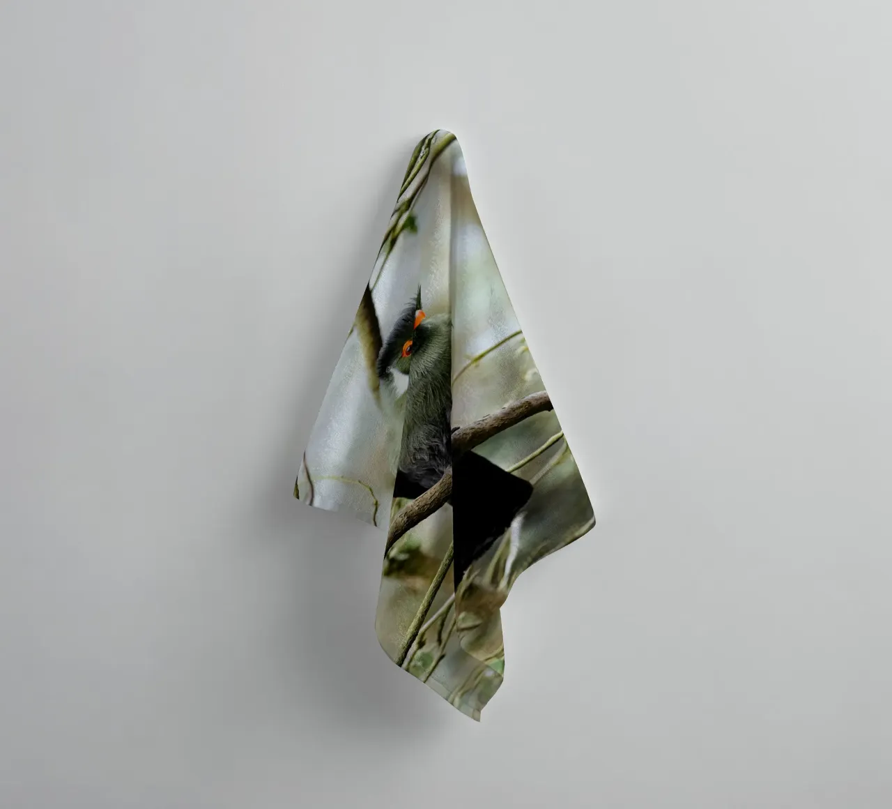 branch bird towel by animal story home