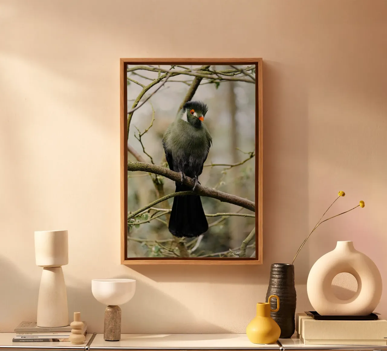 branch bird canvas by animal story home