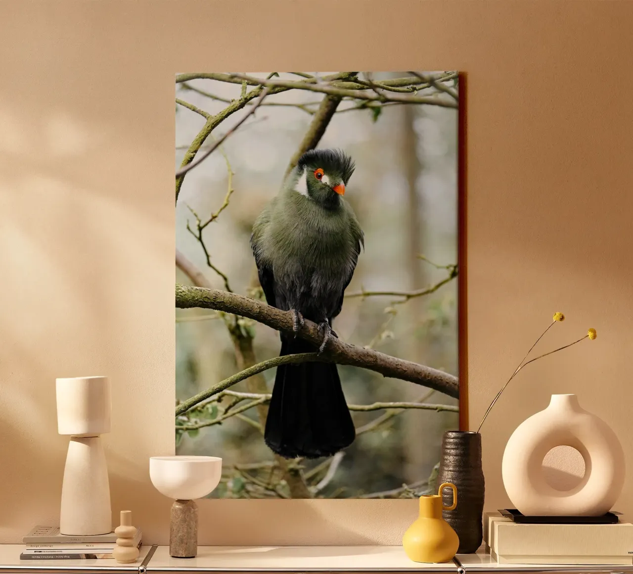 branch bird canvas by animal story home