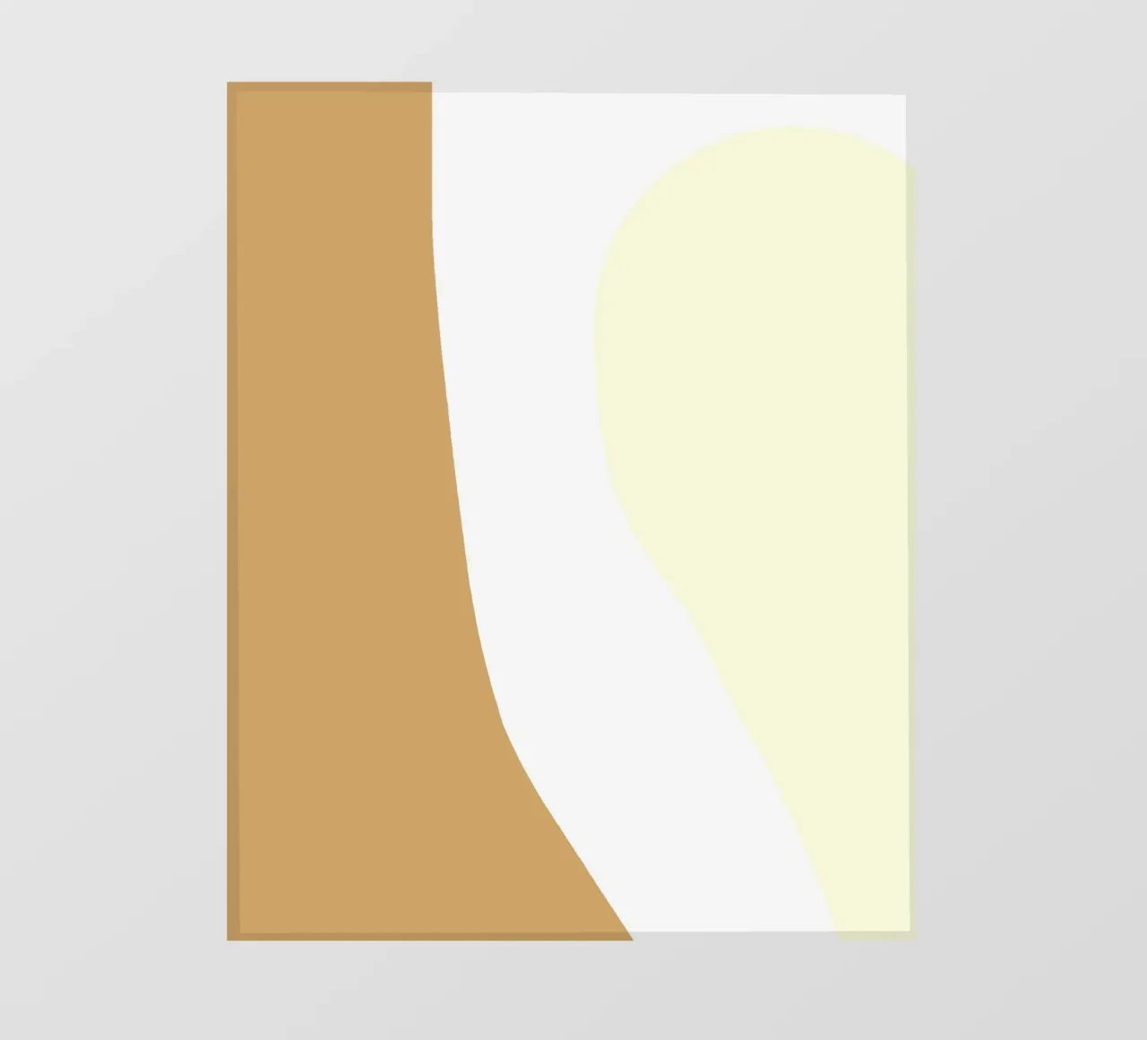 forme astratte a contrasto telo in pvc da pastel color shape