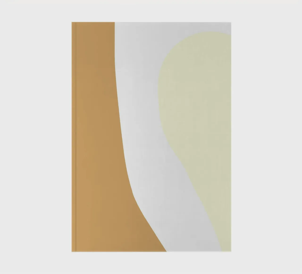 abstract contrast shapes notebook by pastel color shape