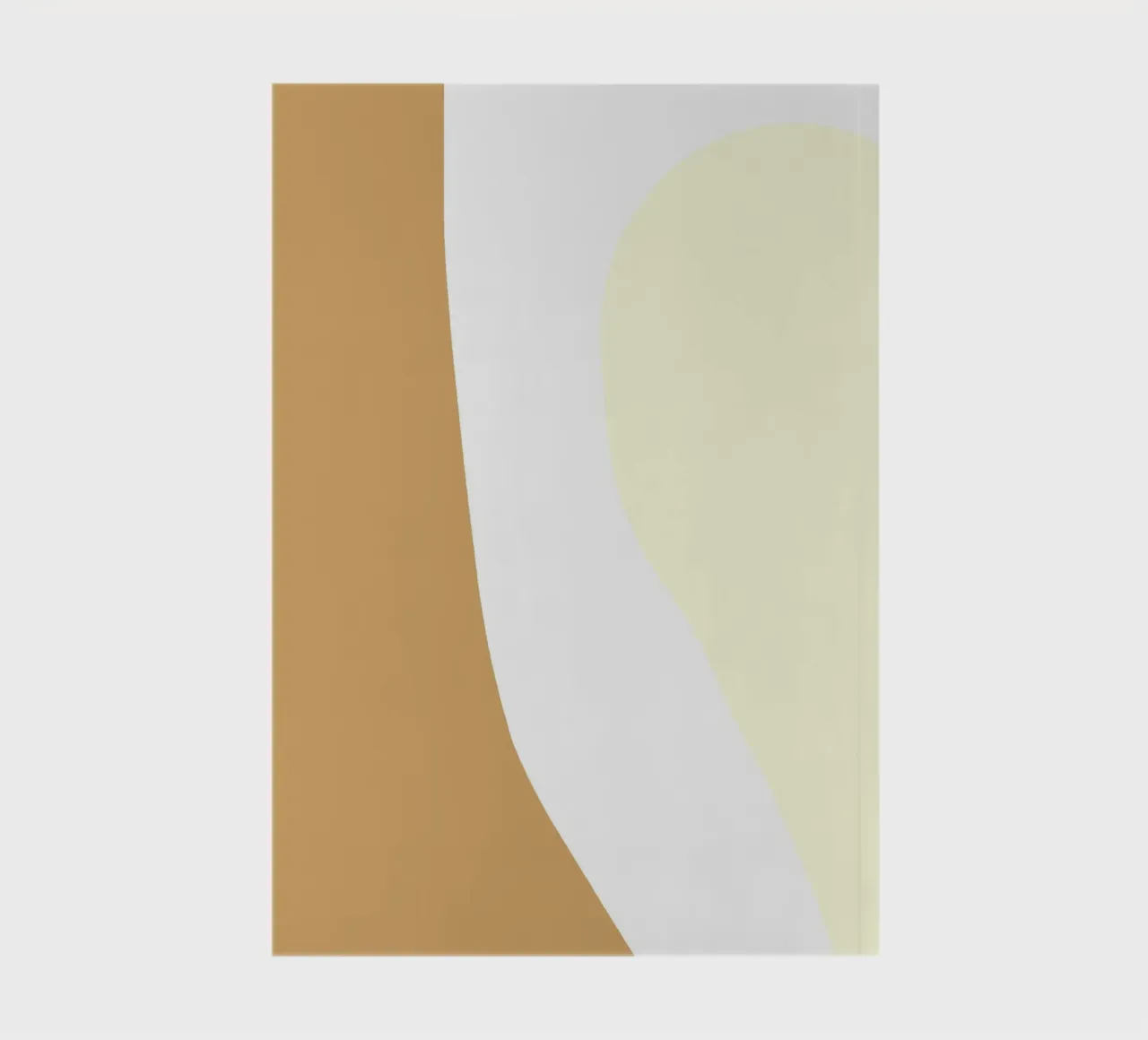 abstract contrast shapes notebook by pastel color shape