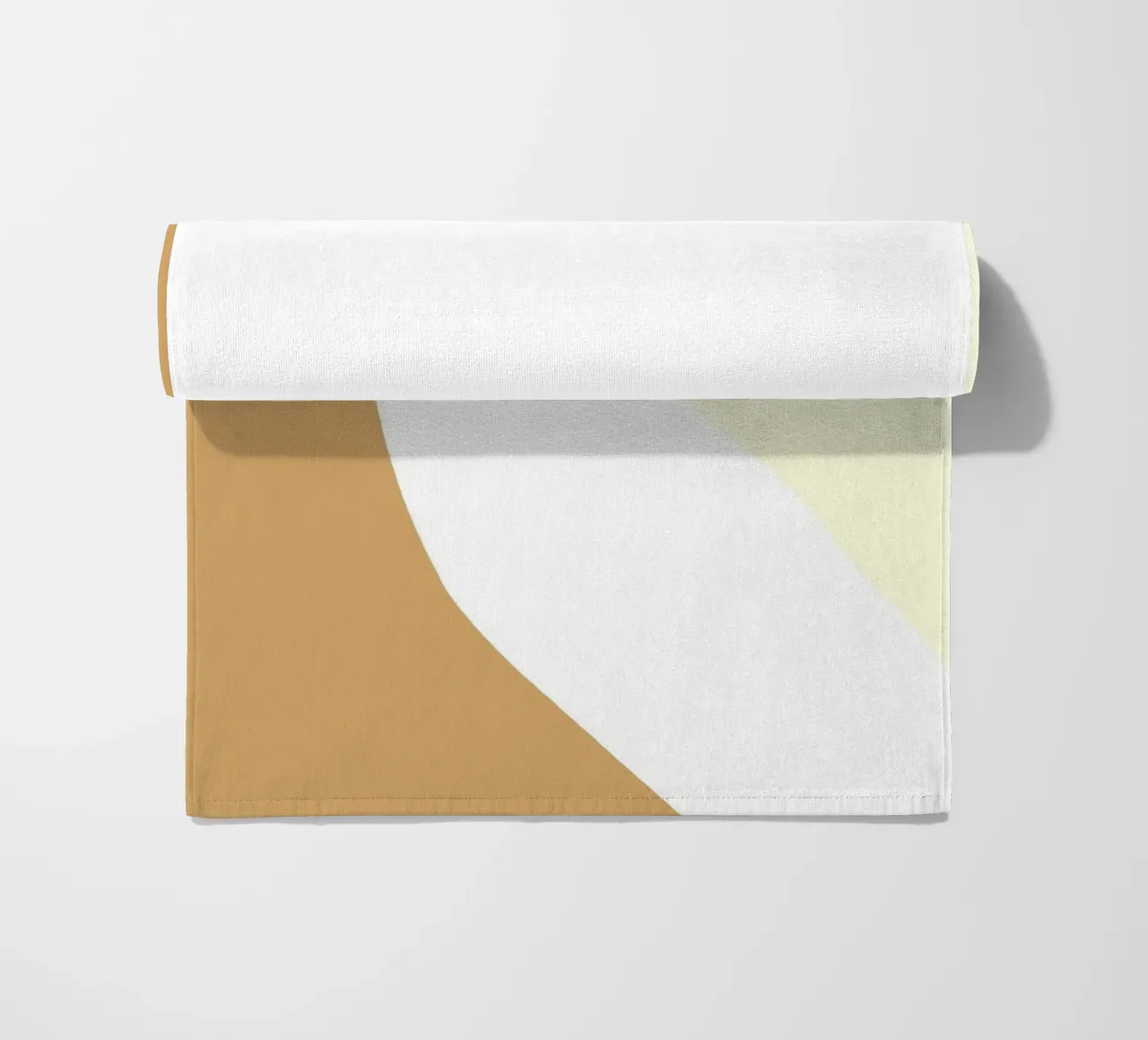 forme astratte a contrasto telo mare da pastel color shape