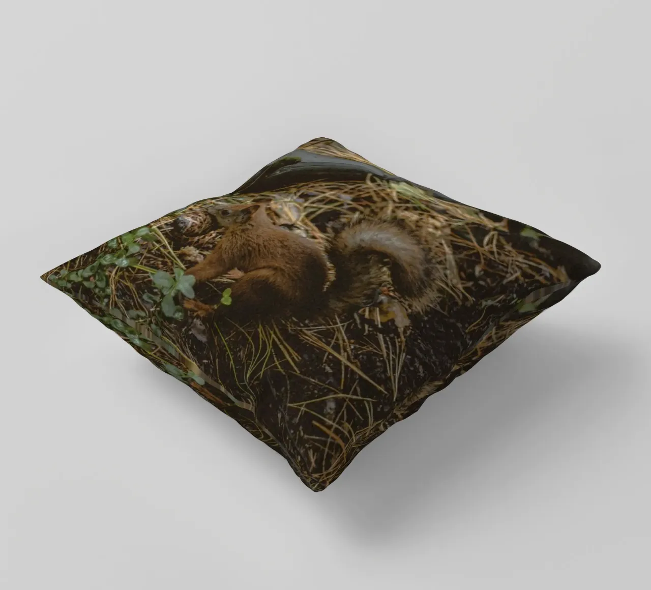 scoiattolo nella foresta cuscino da animal story home