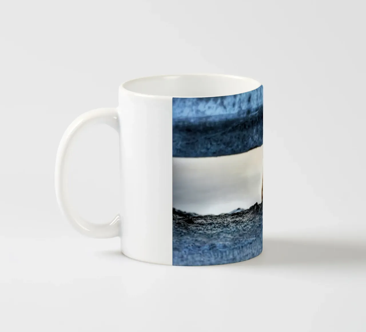 gatto occhi blu tazza in ceramica da animal story home