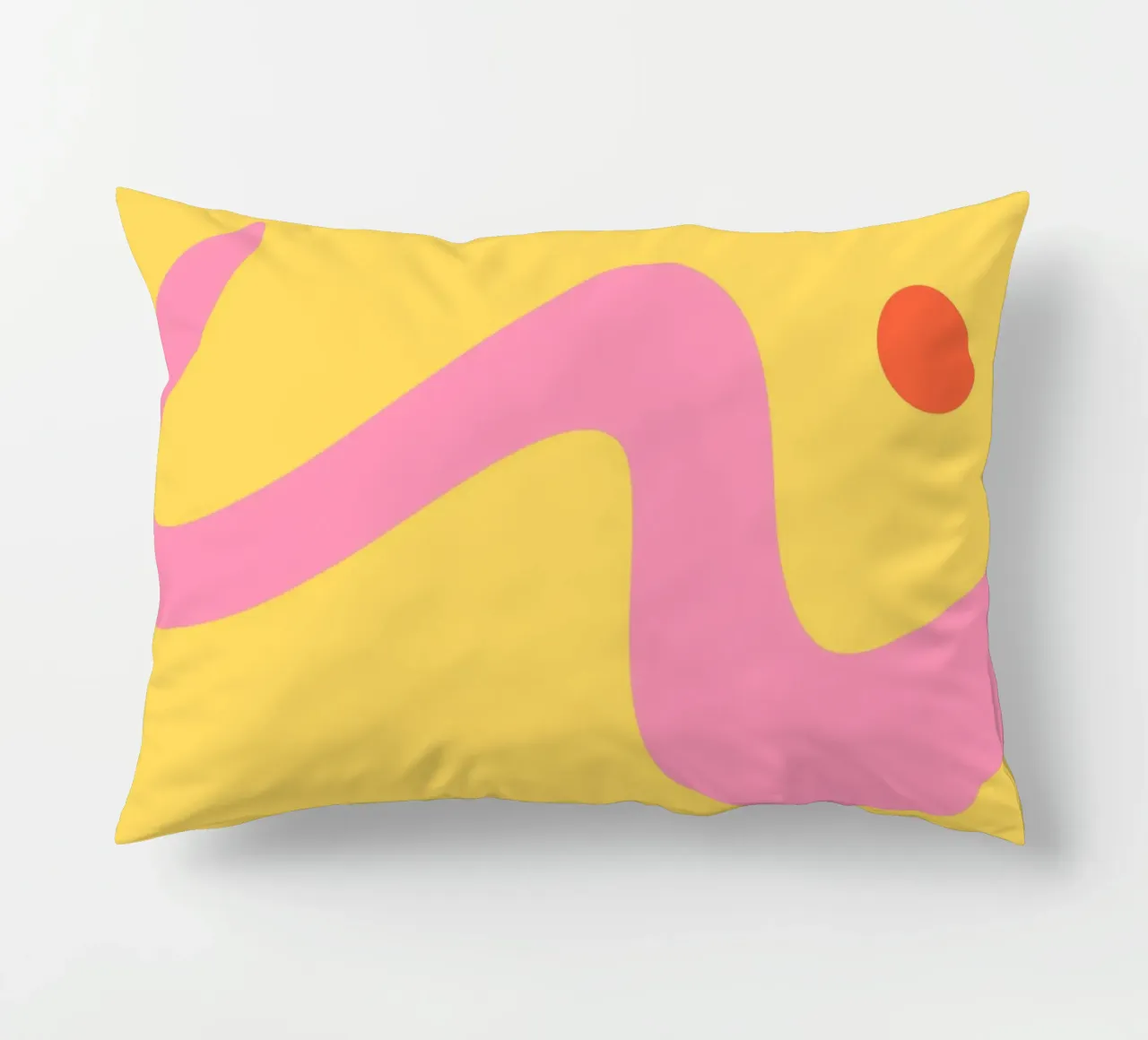 flusso forme astratte cuscino da pastel color shape