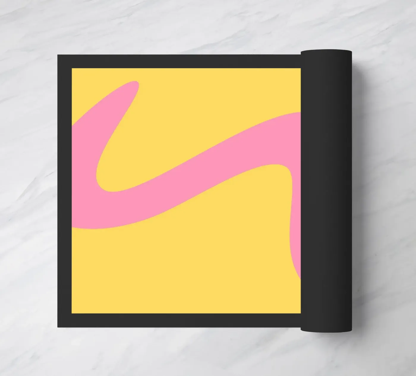 flusso forme astratte zerbino da pastel color shape