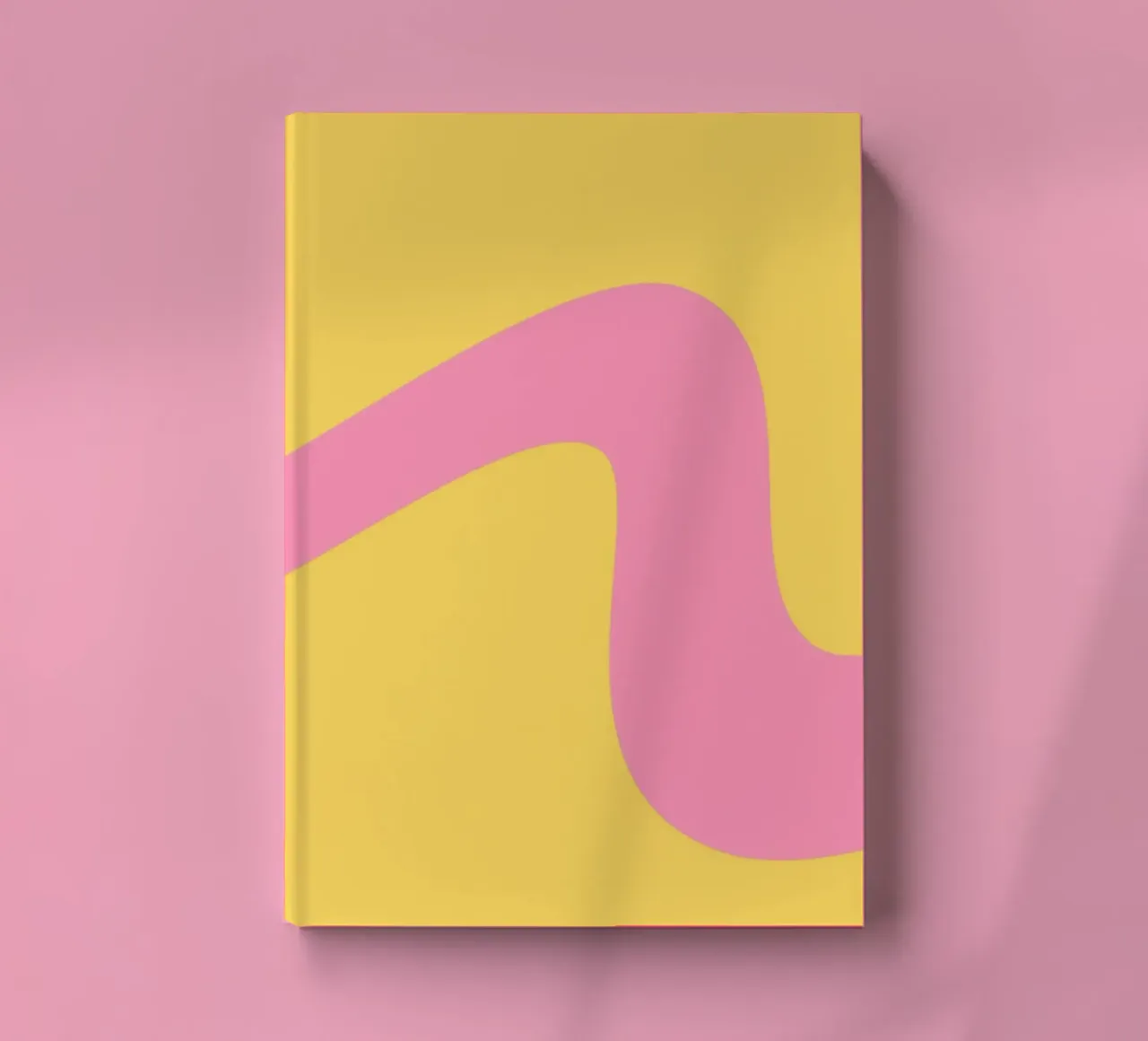 flow abstract shapes notebook by pastel color shape
