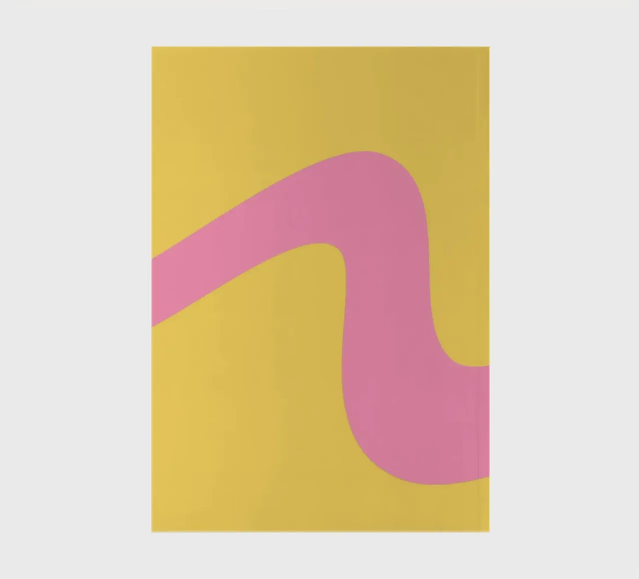 flow abstract shapes notebook by pastel color shape